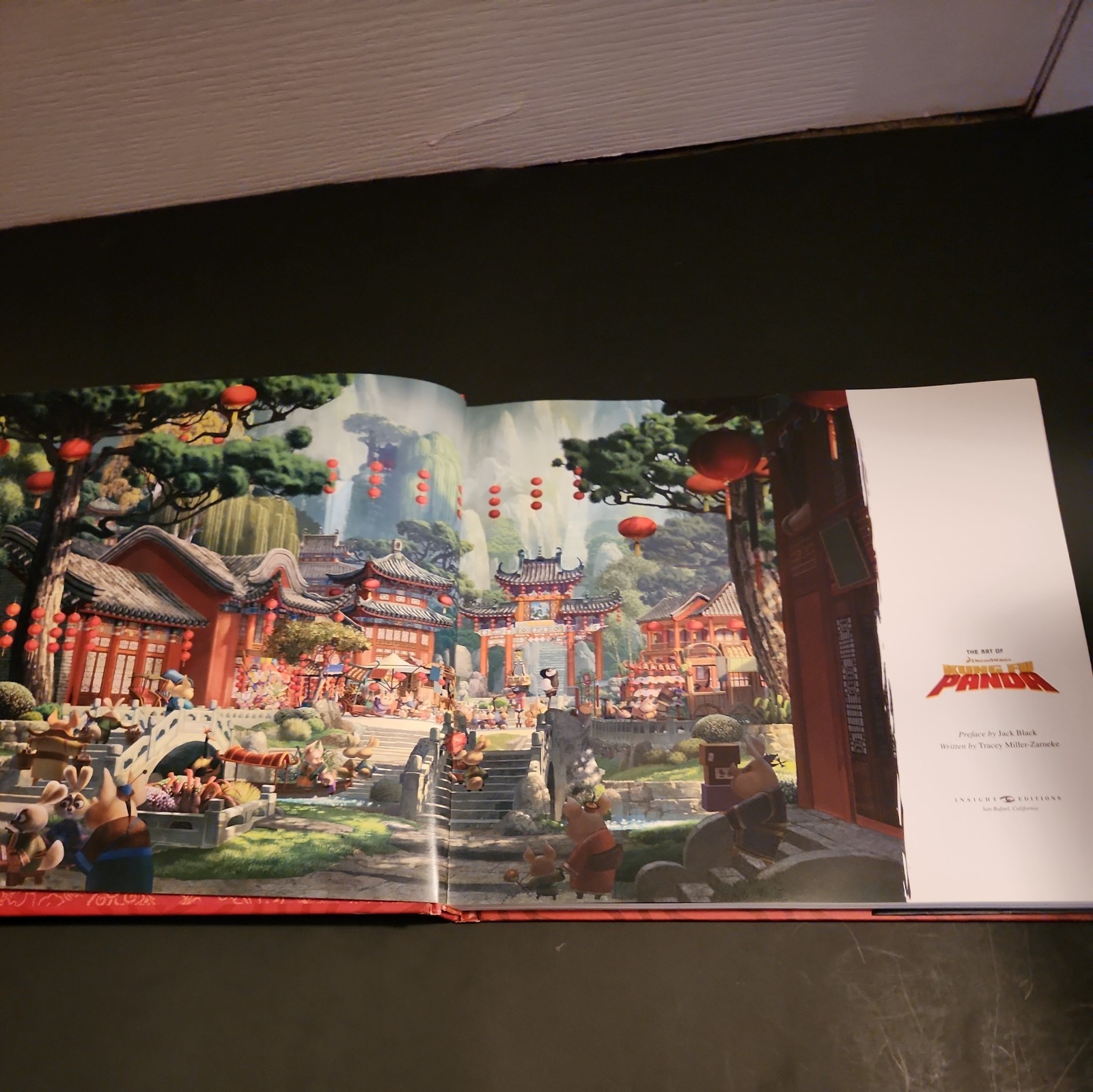 The Art of DreamWorks Kung Fu Panda hardcover with dust jacket.