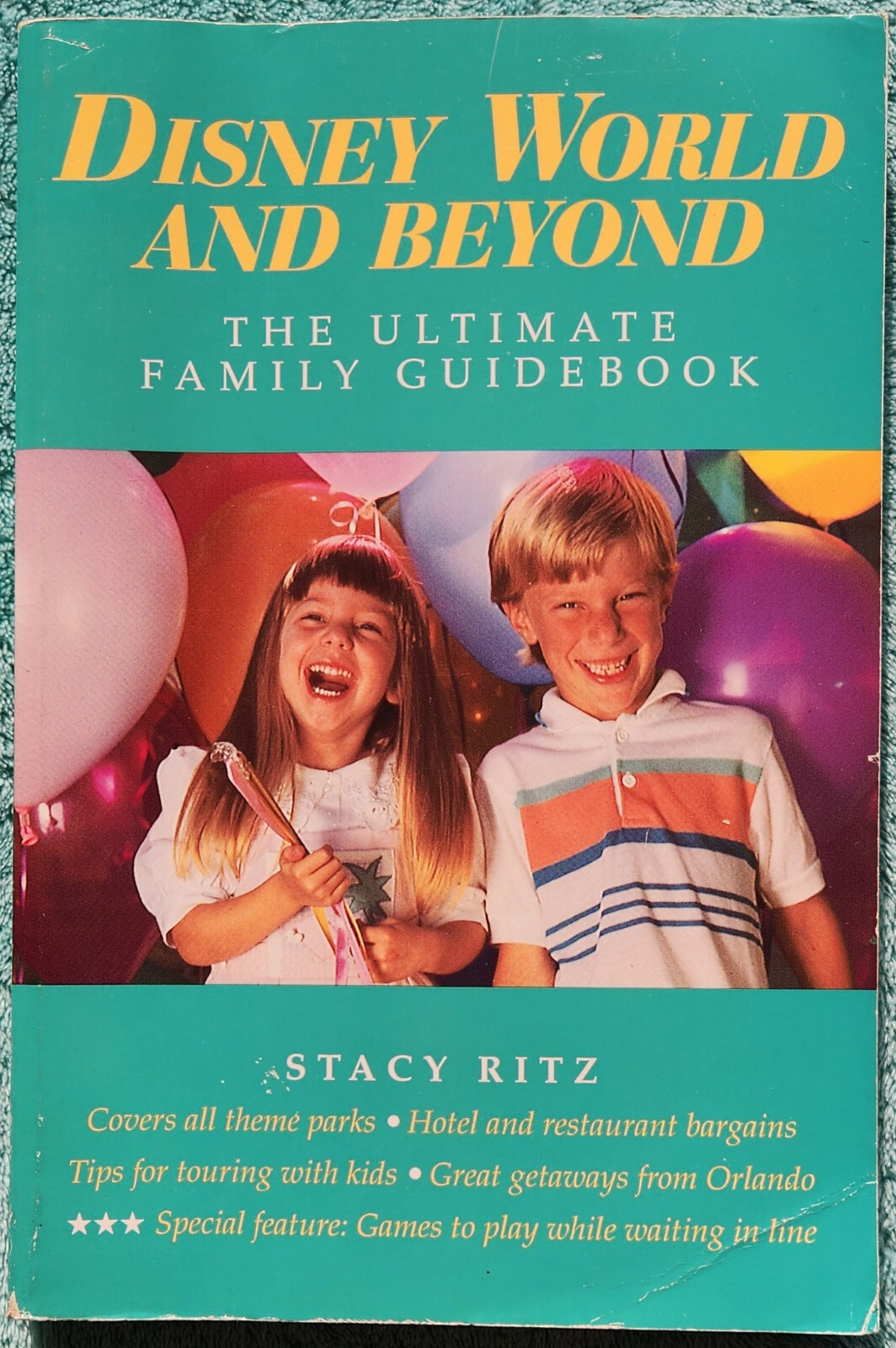 Disney World And Beyond The Ultimate Family Guidebook 1992 Paperback 270 Pages