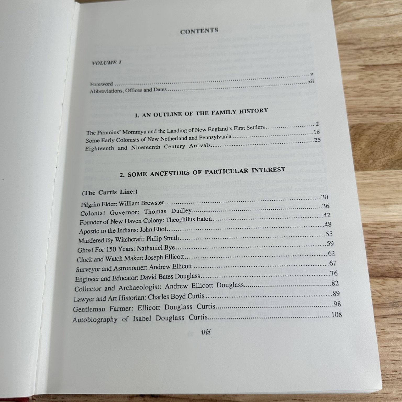 Ray-Curtis Family History Vol 1 Peter Ray 1991 Genealogy Privately Printed