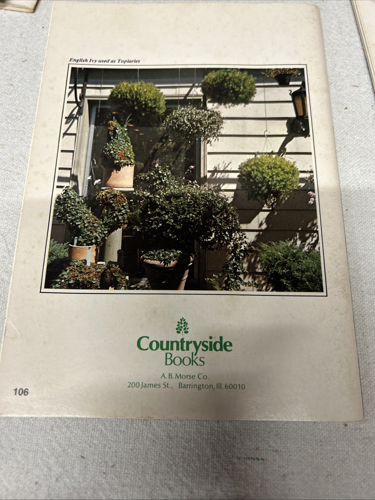 Gardening Guides VINTAGE Book 1970’S Garden And Houseplants Countryside Books