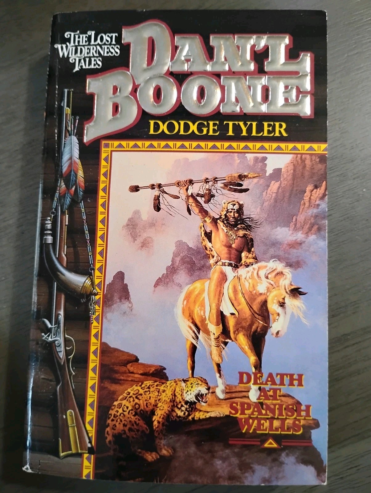 Dan’l Boone The Lost Wilderness Tales #2-5 Lot Dodge Tyler Leisure Westerns
