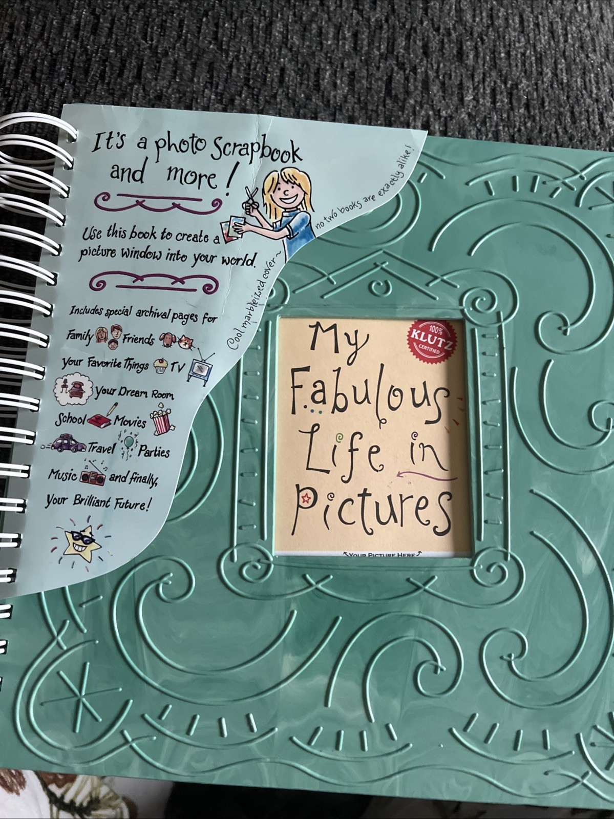 MY FABULOUS LIFE IN PICTURES (KLUTZ) By The Editors Of Klutz Excellent(F2)