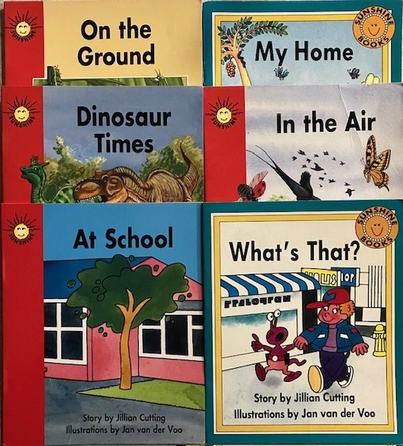 Set of 6 Sunshine Books by Jillian Cutting