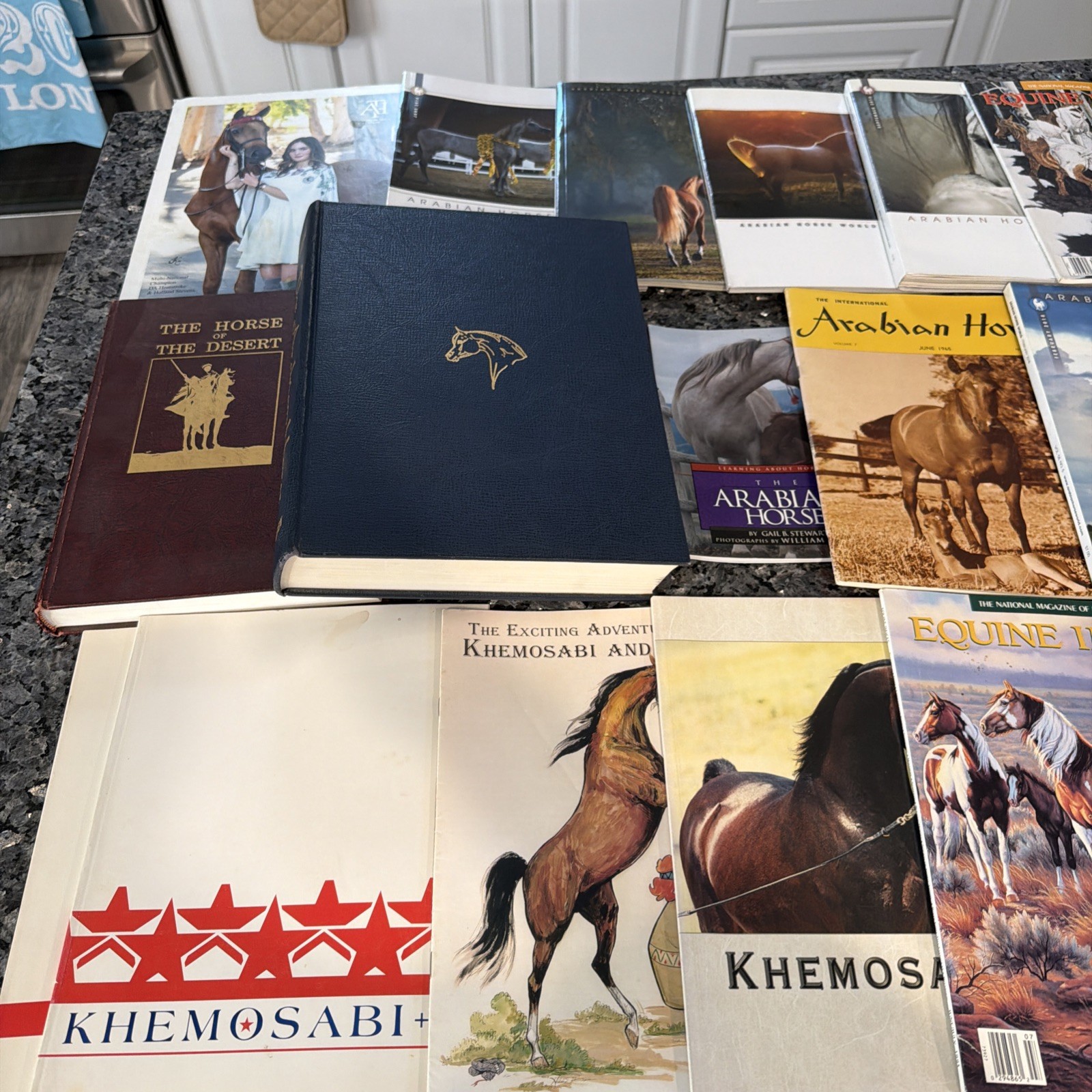 Lot Of Horse Books, Magazines Arabian Horses