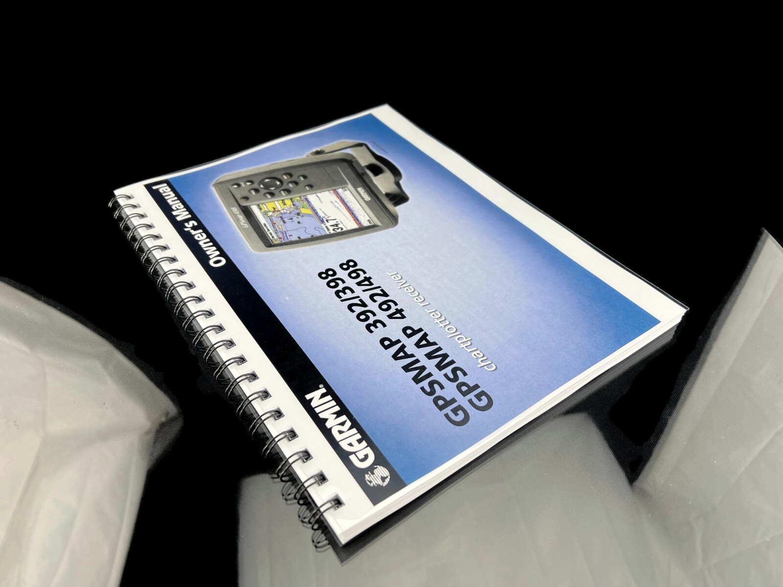 Garmin Owners Manual Chartplotter Receiver: 392 398 492 498 – Color, Free Ship