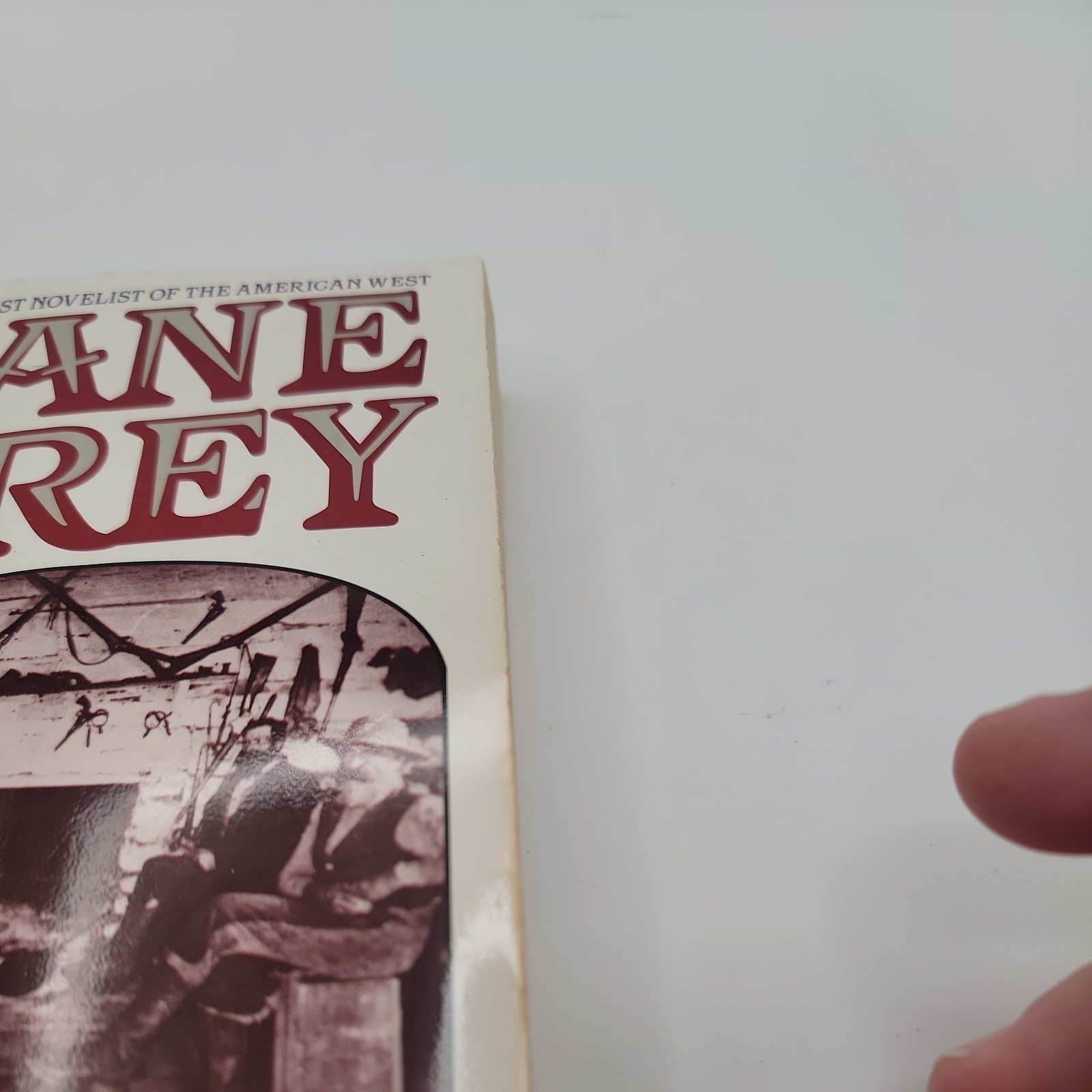 Zane Grey Western Paperback Book Lot of 7 Vintage Frontier Adventure Good