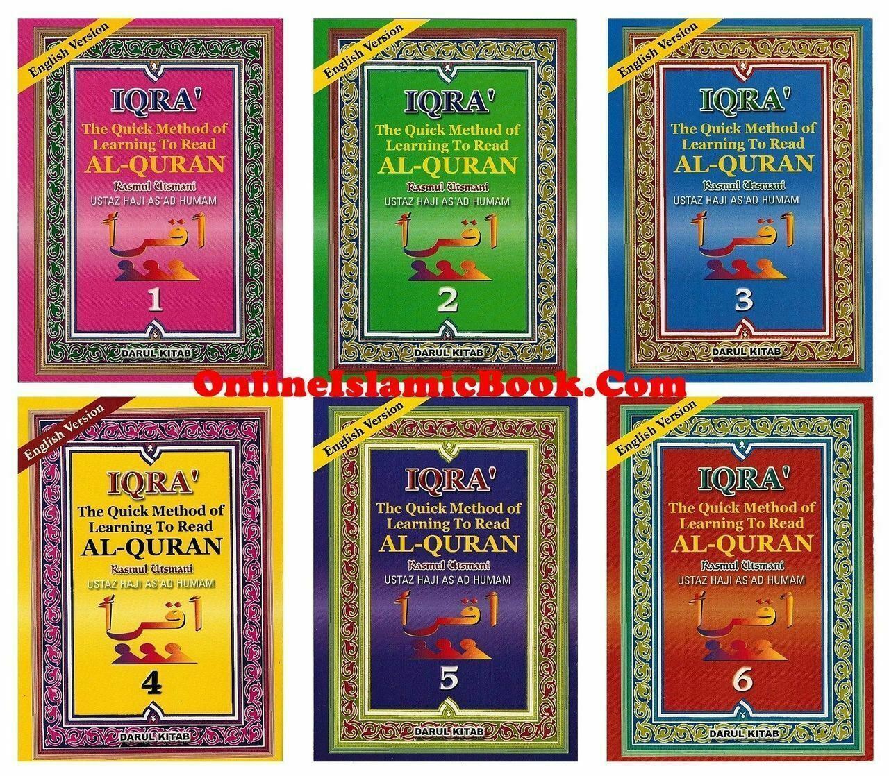 Iqra The Quick Learning Method Of Learning To Read Al-Quran