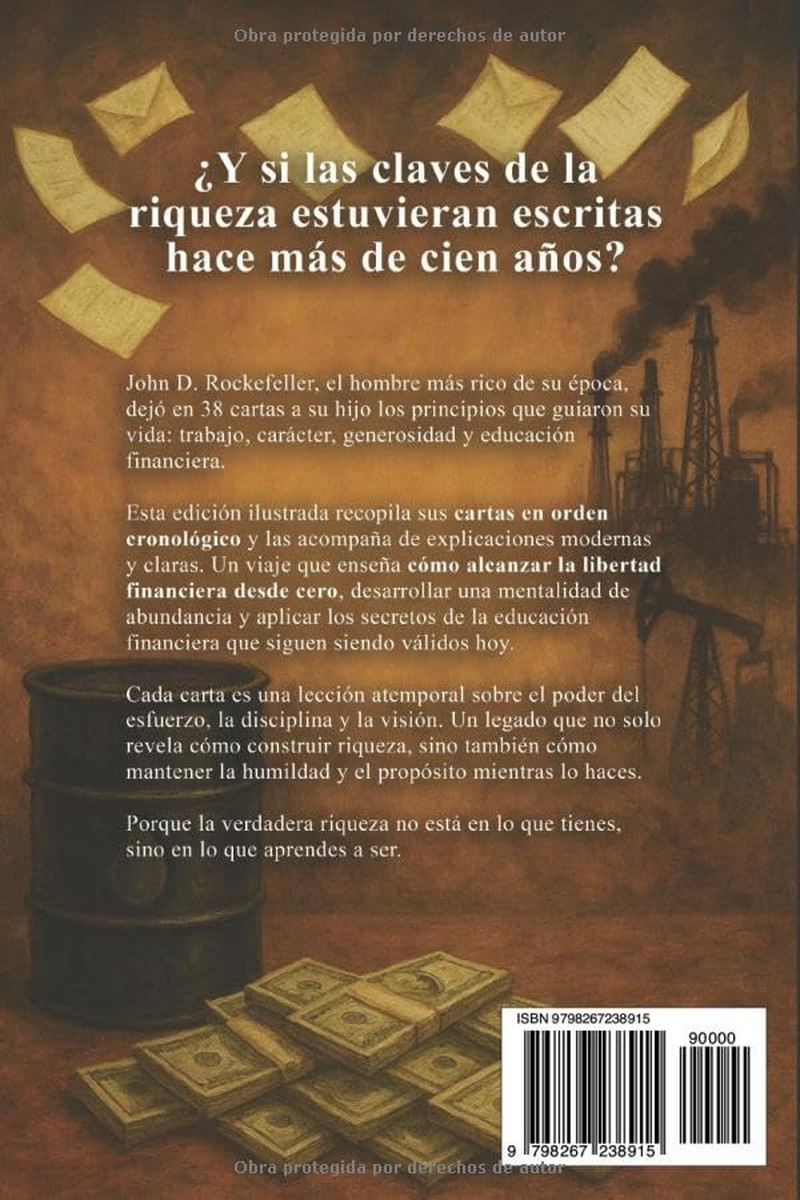 Las 38 Cartas de John D. Rockefeller a su Hijo: El libro con los mejores secreto