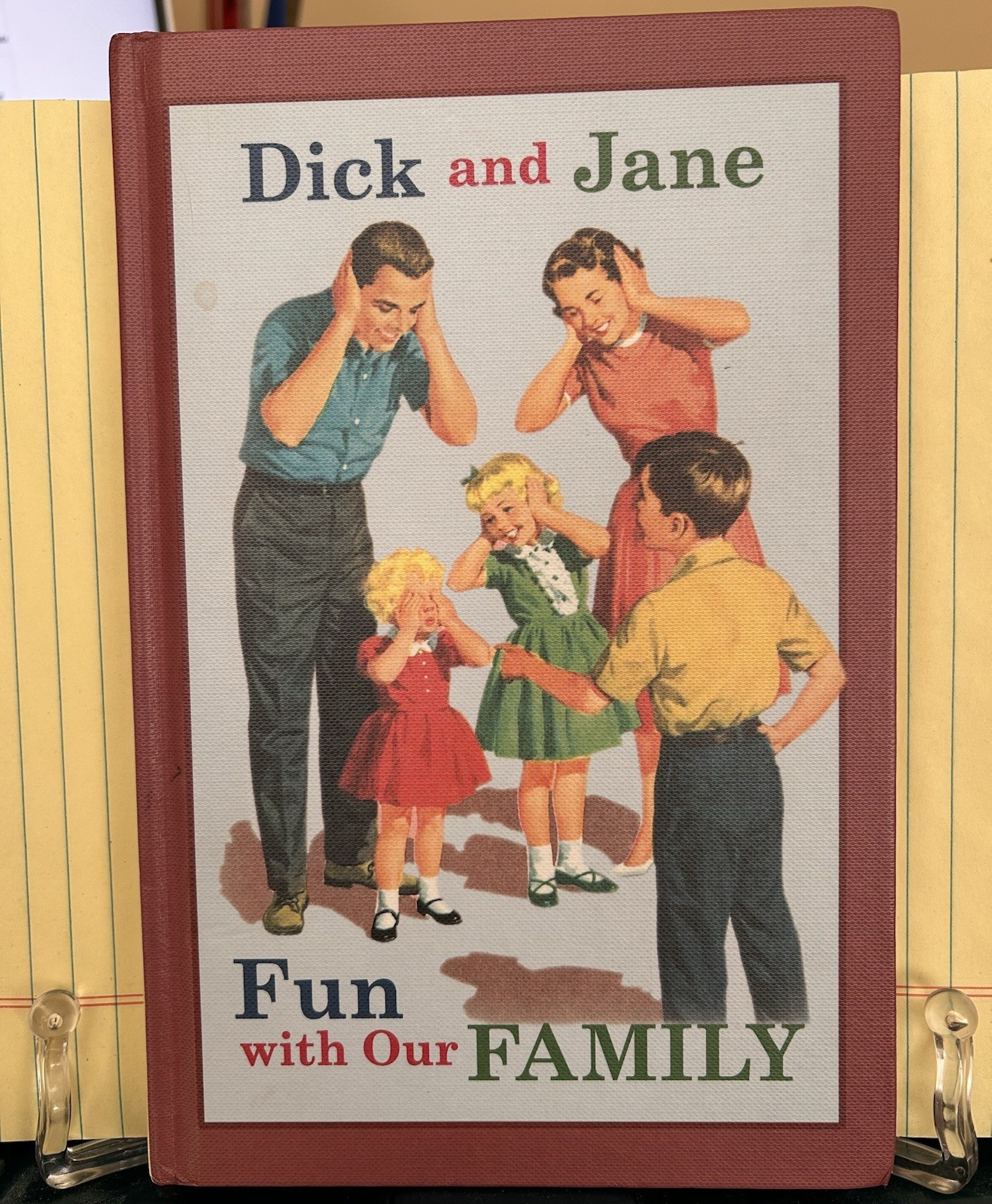 Dick and Jane Fun with Our Family – Hardcover By Grosset & Dunlap – FREE S&H