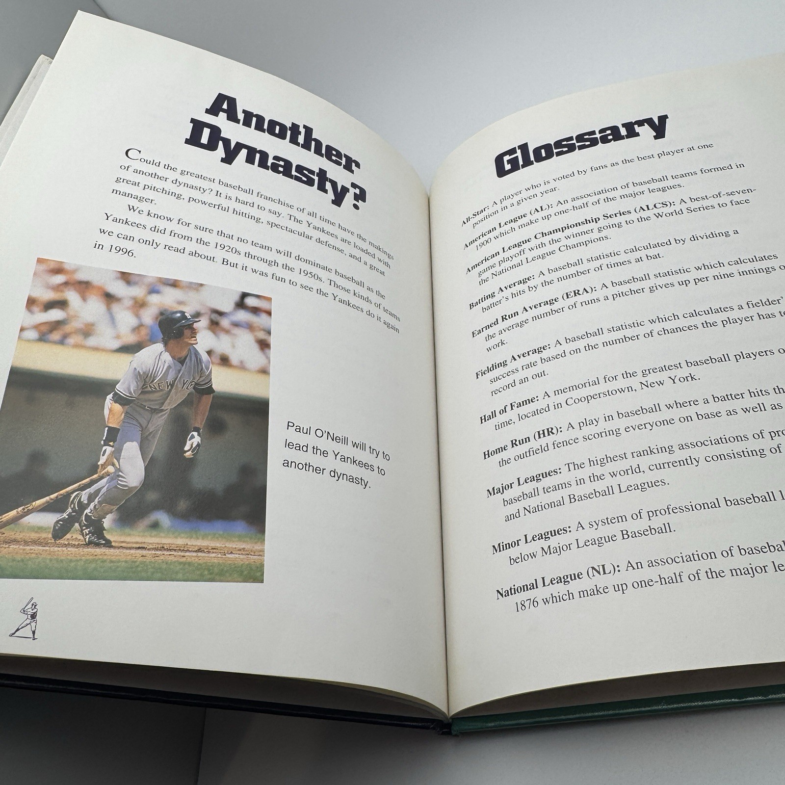 Lou Gehrig + New York Yankees Book MLB Baseball History ~ 2 Library Copy Books