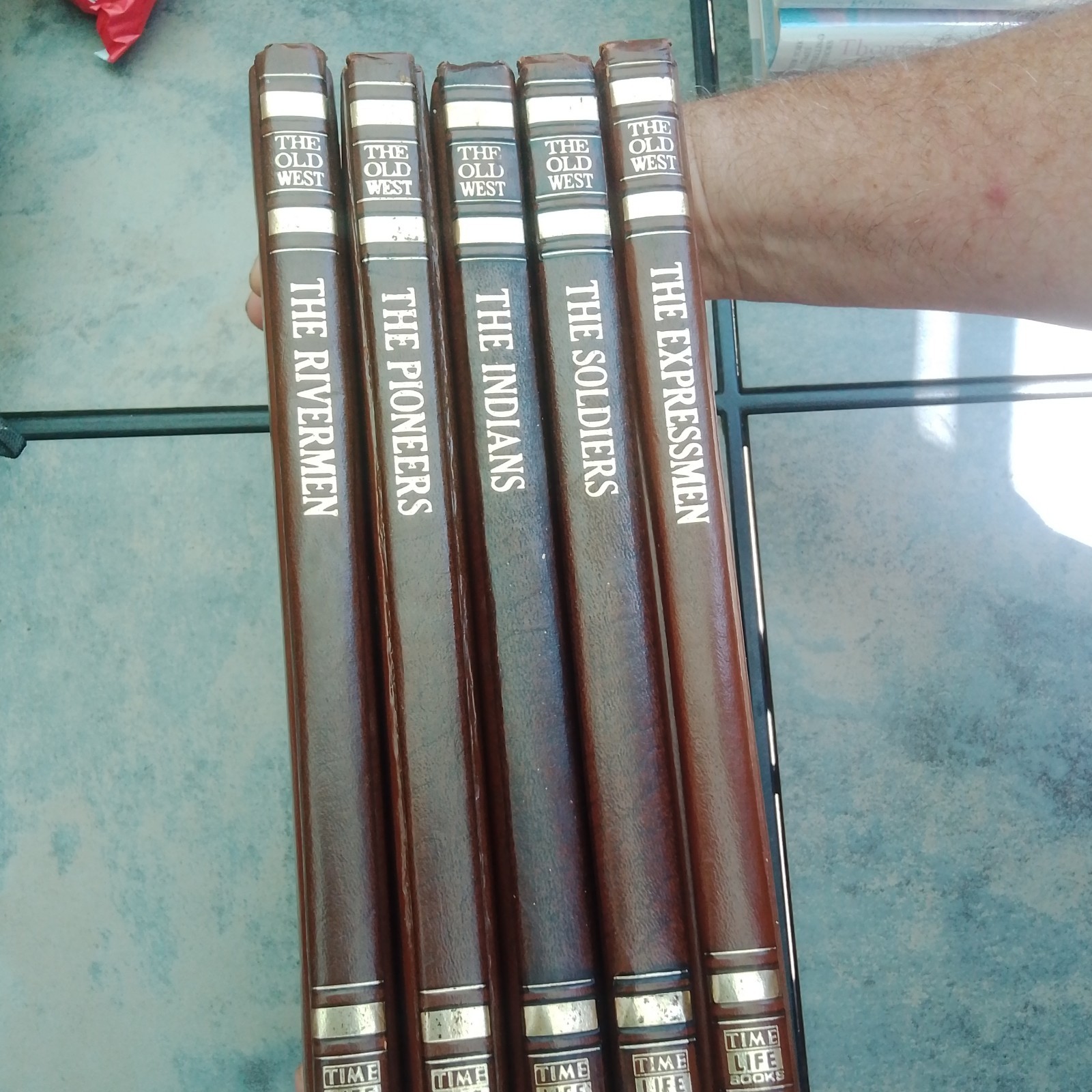 Time-Life Books The Old West Hardcover Illustrated Lot of 5