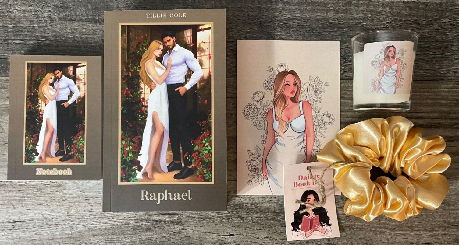 RAPHAEL Dainty Book Box TILLIE COLE Deadly Virtues FULL BOX