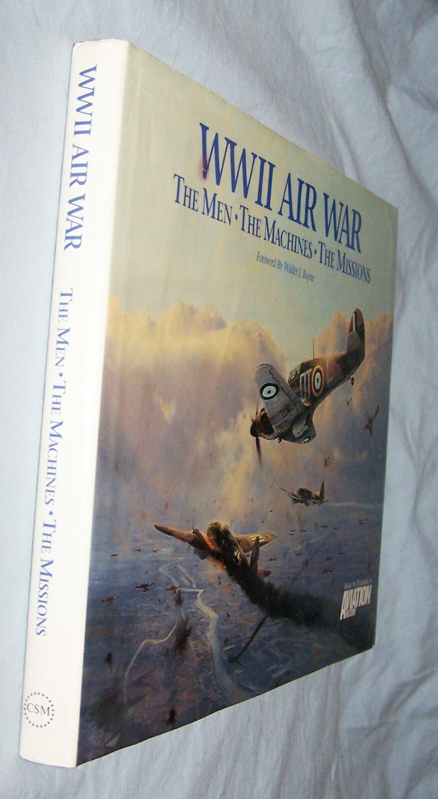 WWII Air War-The Men, The Machines, The Missions HB w/dj-1996-174 pages