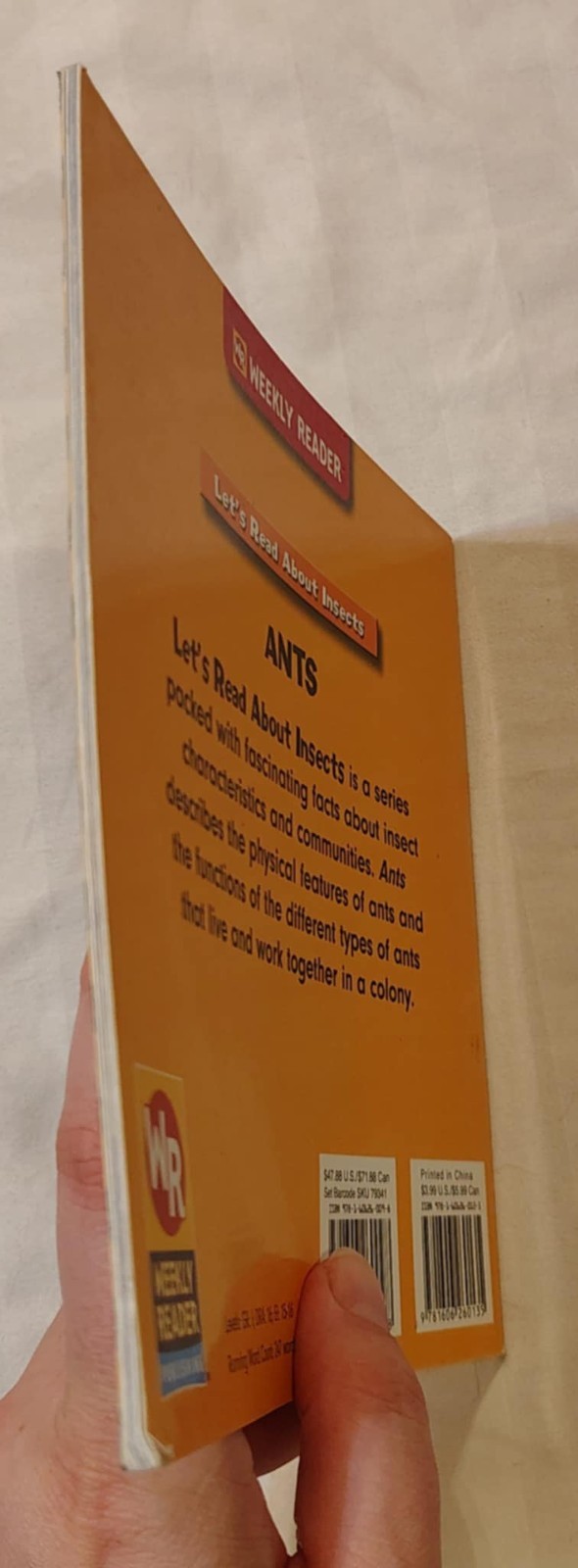 Let’s Read About Insects Ants Weekly Reader Early Learning Ex-Library PB