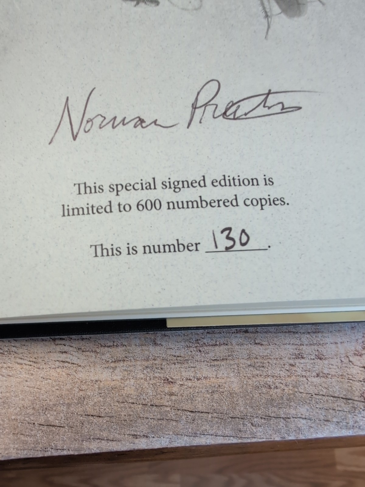 The Book Of Baby Names Norman Prentiss Special Signed 1st Edition Cemetary Dance
