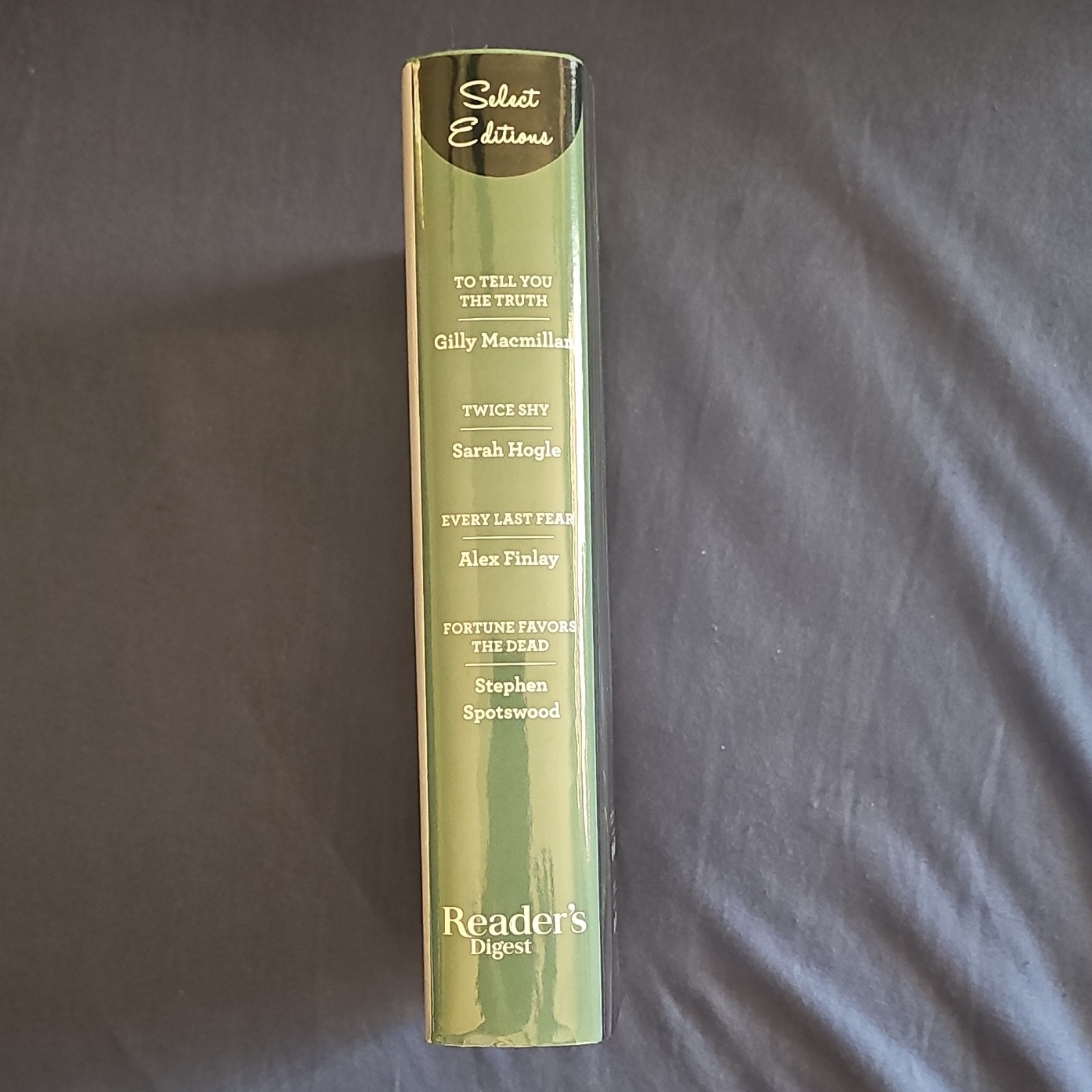 Reader’s Digest Select Editions Hardcover w/ Dust Jacket Macmillan Hogle