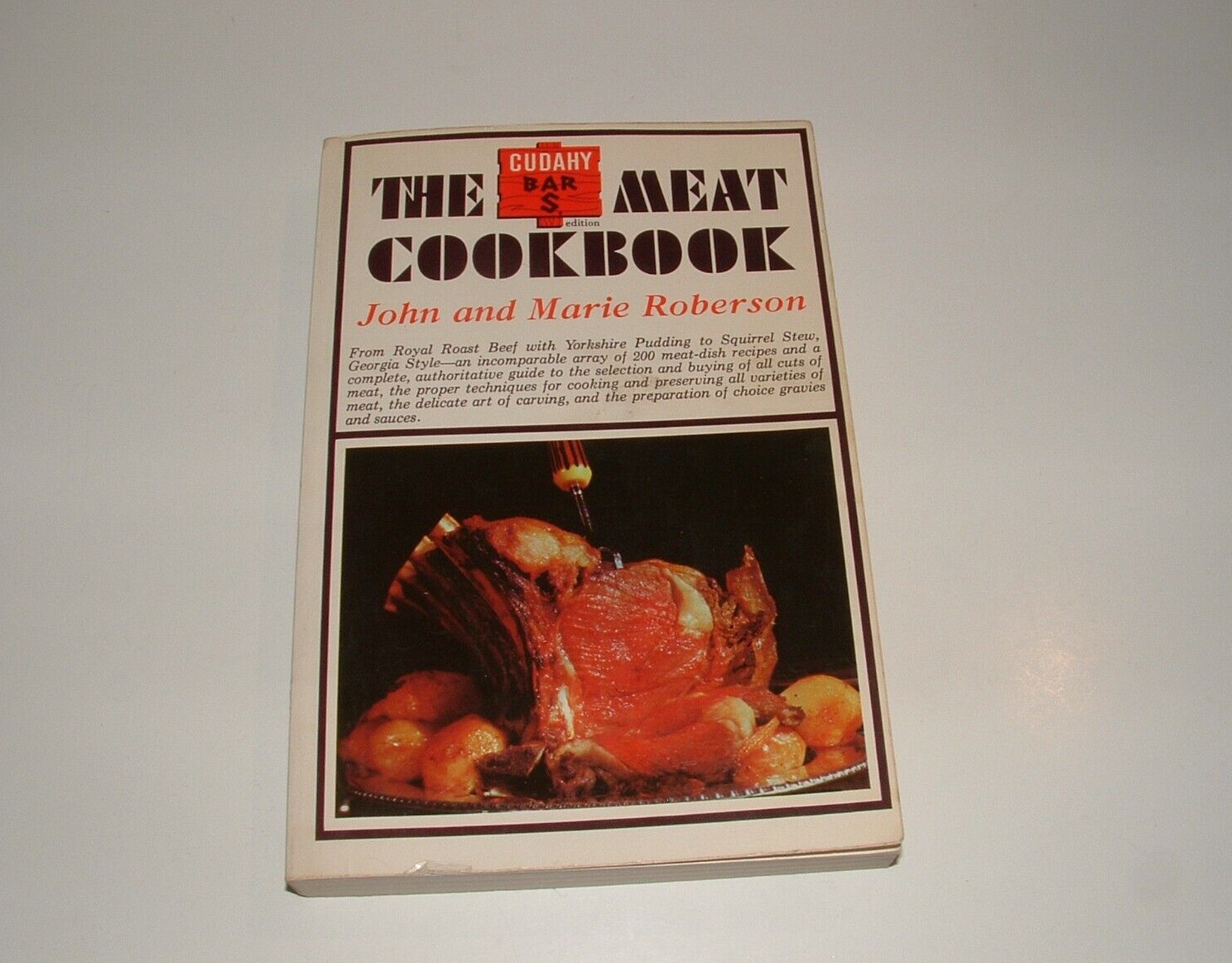 The Cudahy Bar-S Meat Cookbook, 1966, Soft Cover, 344 Pages, Vintage, pre-owned