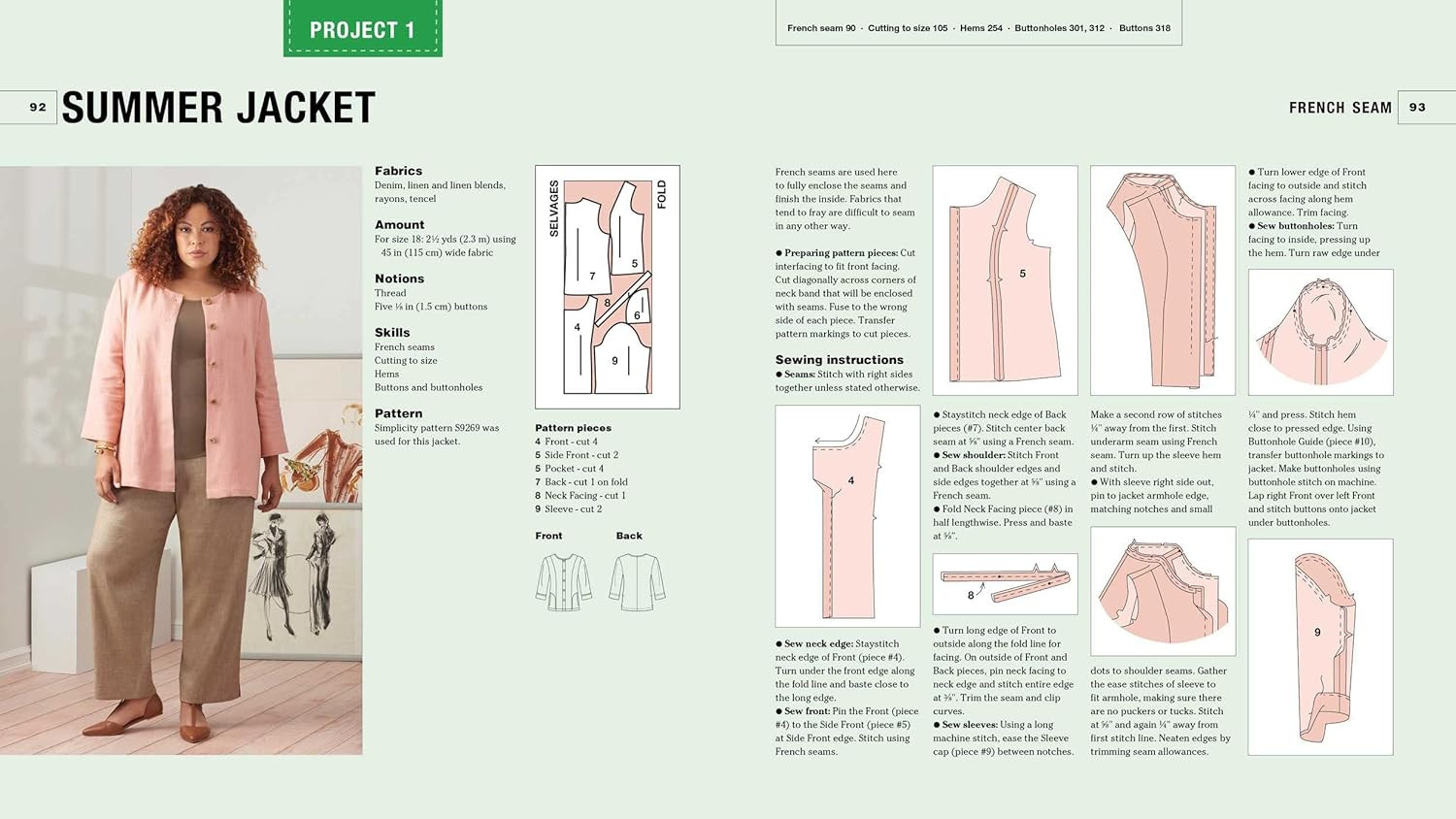 Reader’s Digest Complete Guide to Sewing: Step by step techniques for making clo