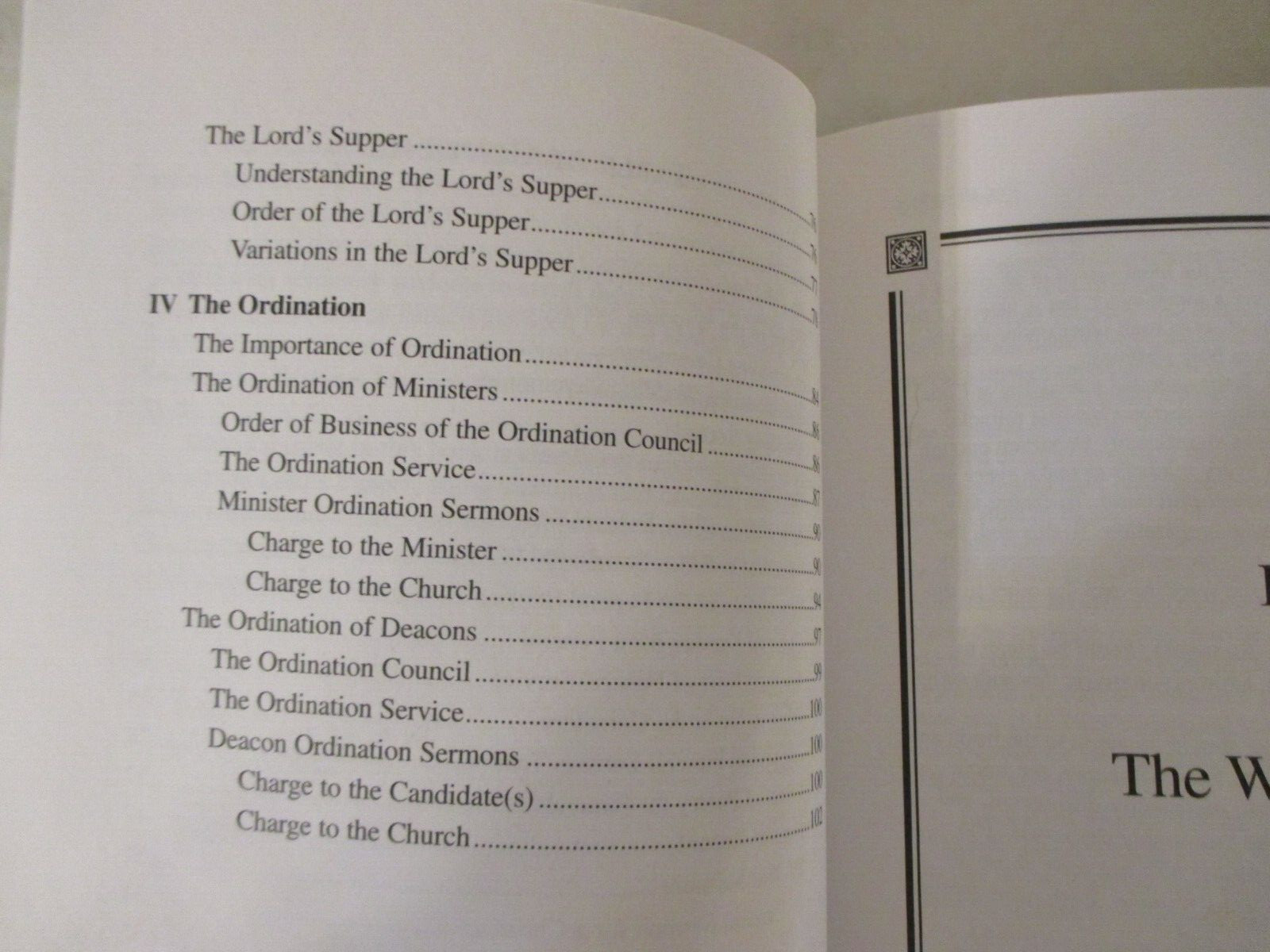 The New Ministers Manual by Paul W. Powell, 1996 HC, 104 pages