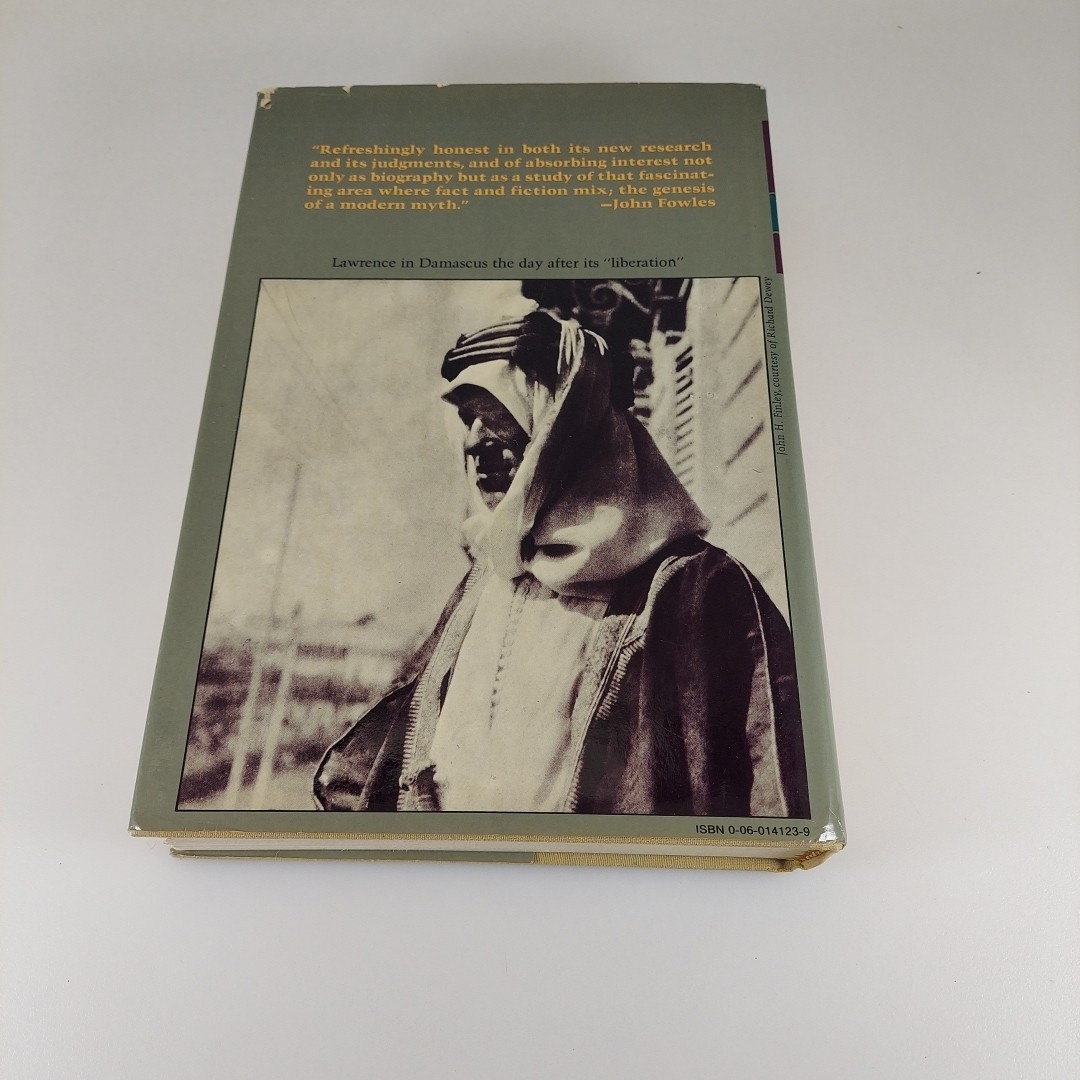 T. E. Lawrence A New Biography Desmond Stewart 1977 Harper & Row 1st Print HCDJ