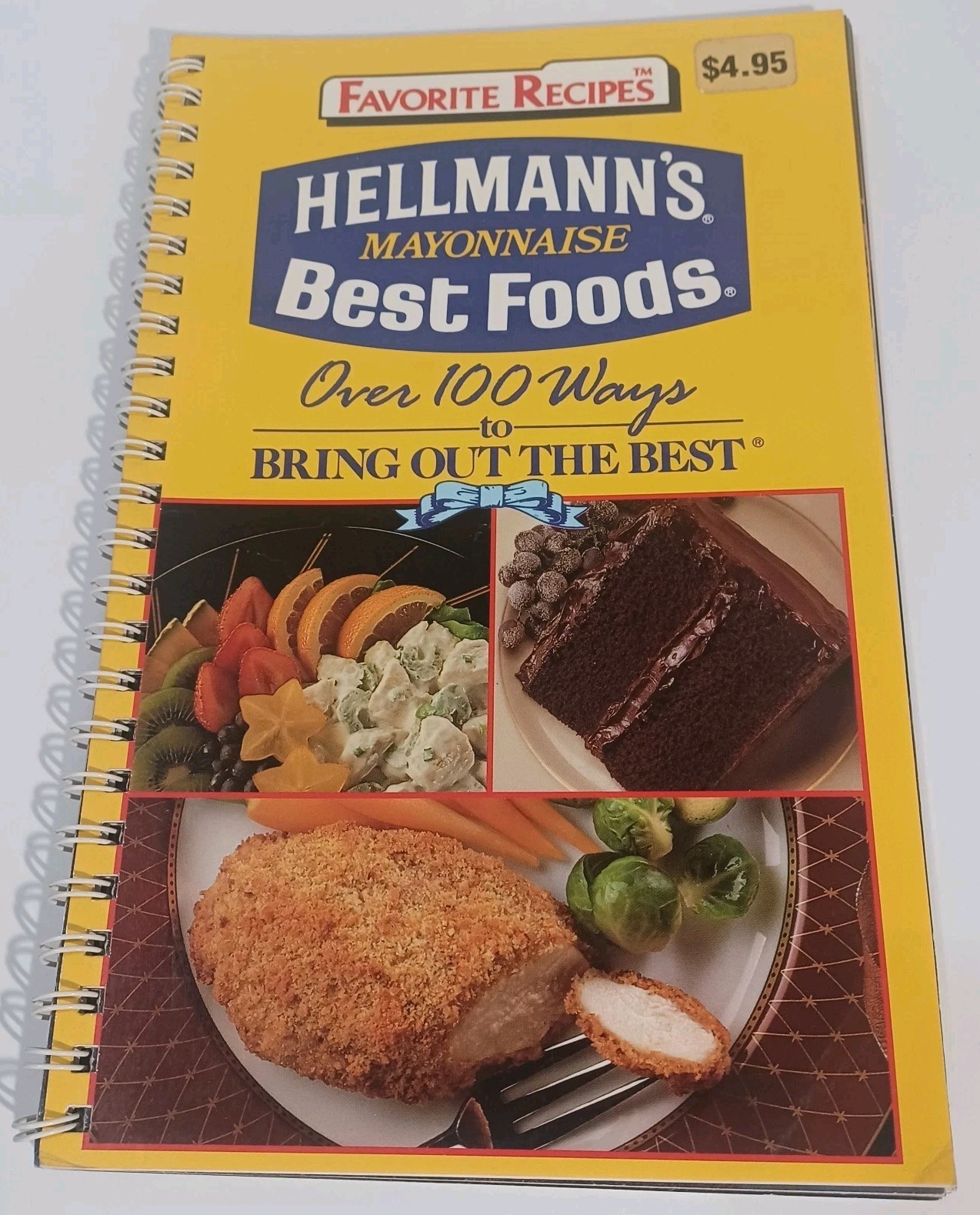 Hellmann’s Best Foods Mayonnaise 100+ Recipes Published 1990/Read Description.