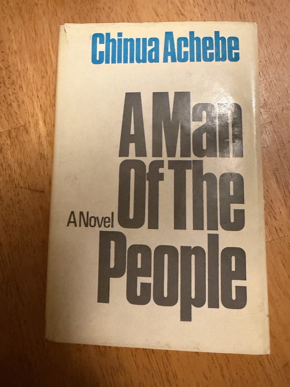 1st Edition A Man Of The People by Chinua Achebe, 1966, Hardcover