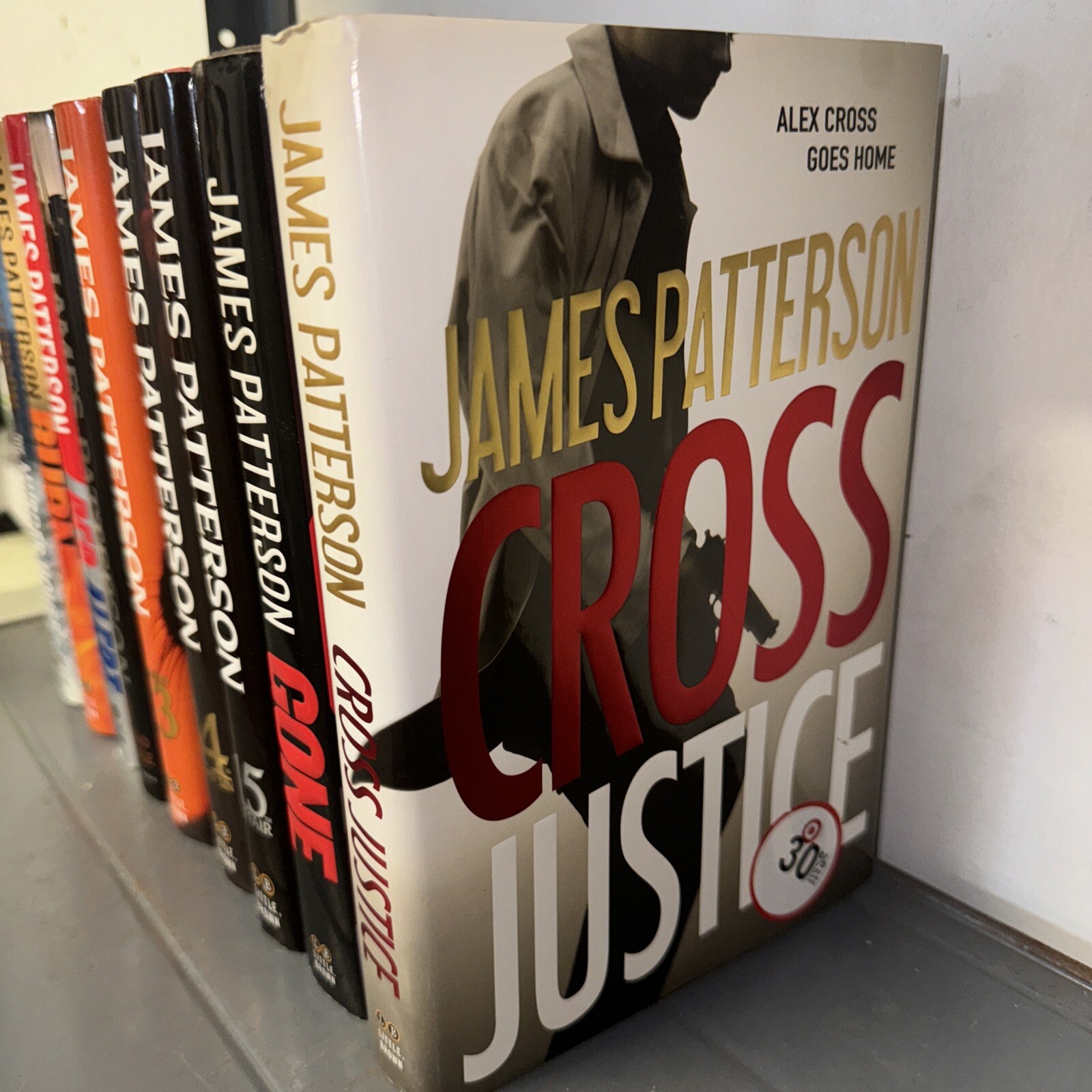 James Patterson Hardcover Dust Cover Books Lot 9 Mystery Suspense