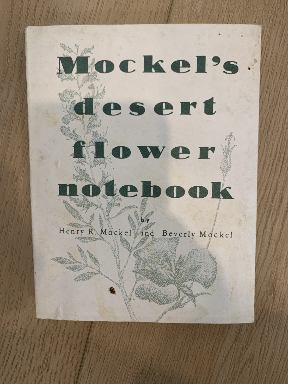 Mockel’s Desert Flower Notebook ACCEPTABLE
