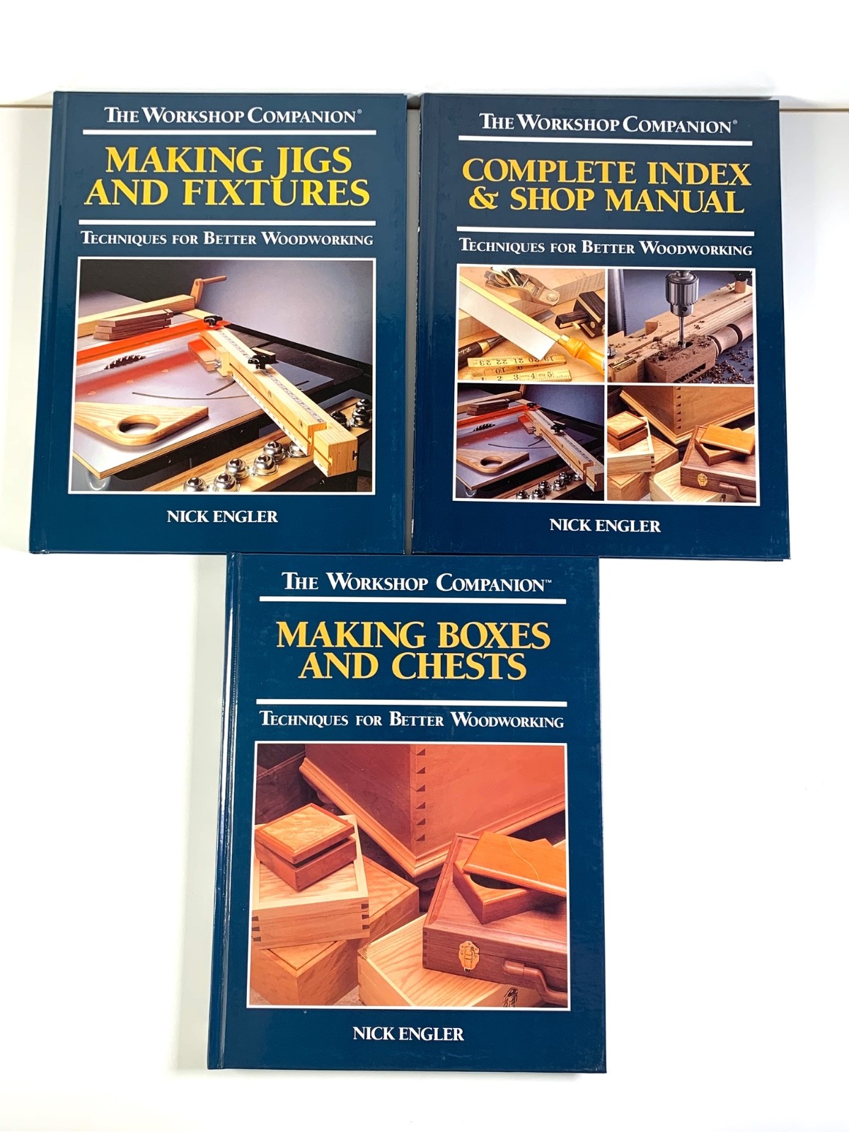 Lot of 19 The Workshop Companion Techniques for Better Woodworking Books Engler