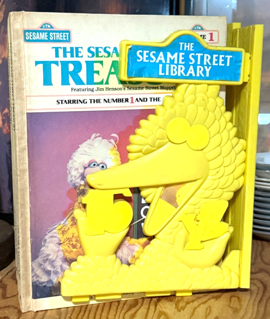 Sesame Street Treasury Complete 15 Vol Set 1983 Big Bird Bookends CTW Funk