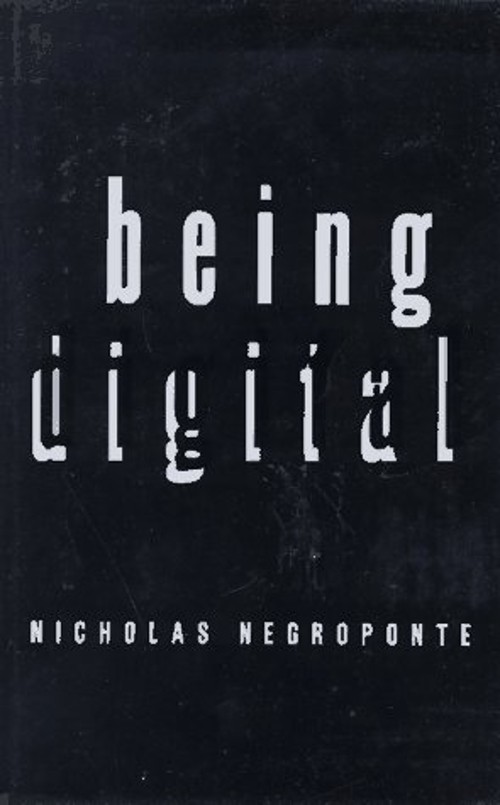 Being Digital Hardcover Nicholas Negroponte