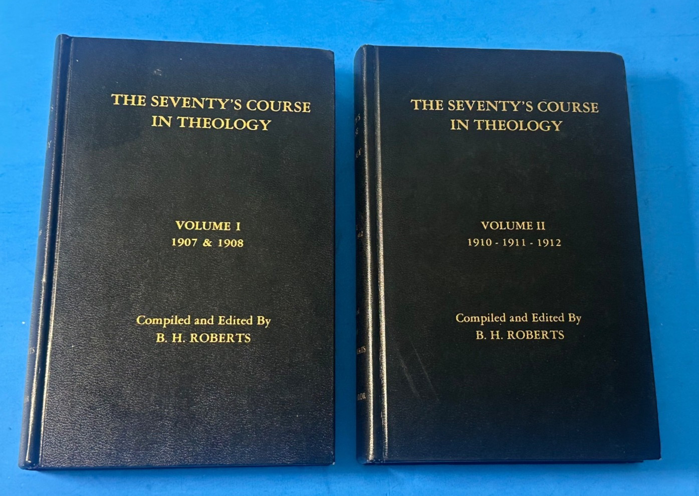 Seventy’s Course in Theology Vols 1-2 1907-1912 Roberts Mormon Taylor Reprint