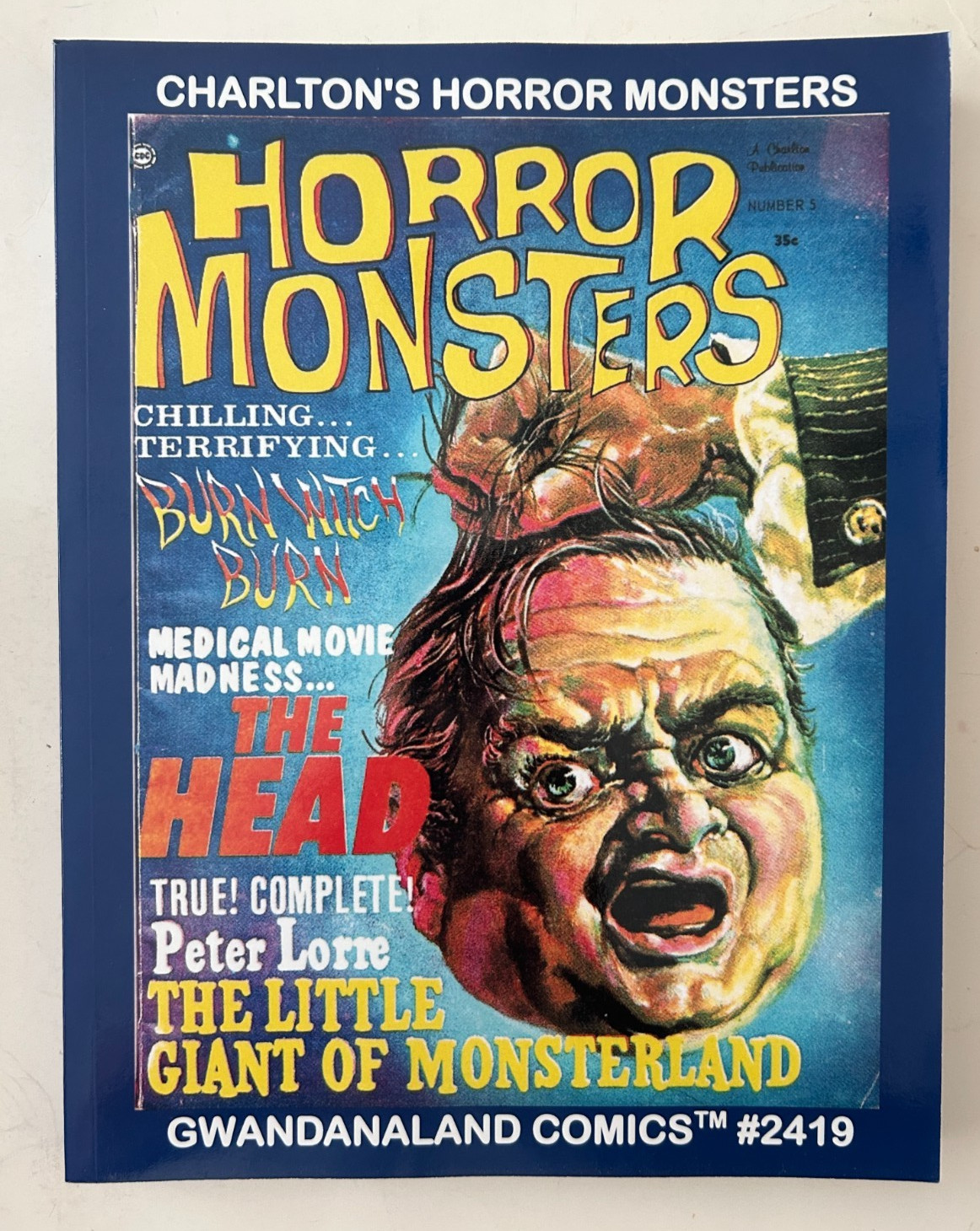 Charlton’s Horror Monsters Treasury Issues #1,4,5&7 1961-63 270+ Pages 2020 Gwan