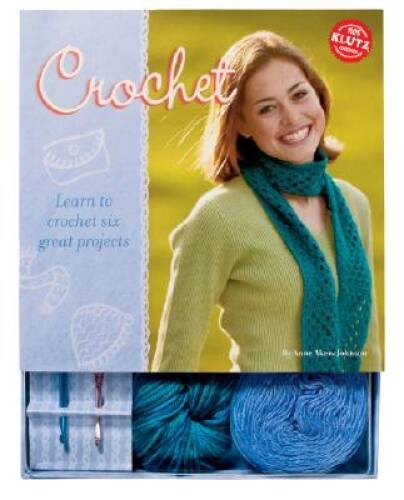 Crochet: Learn to Crochet Six Great Projects (Klutz) – Paperback – GOOD