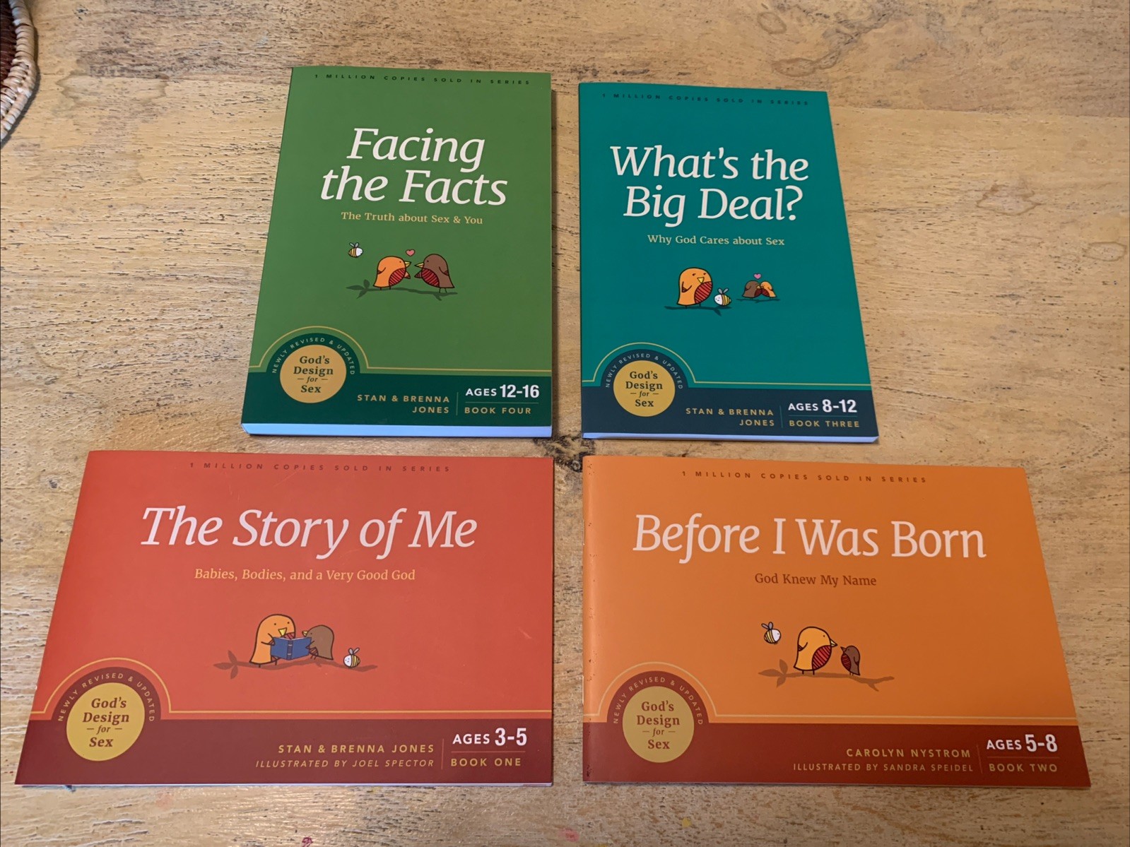 Full Set NEW EDITION – God’s Design for Sex Series, 4 Books: Revised By: S Jones