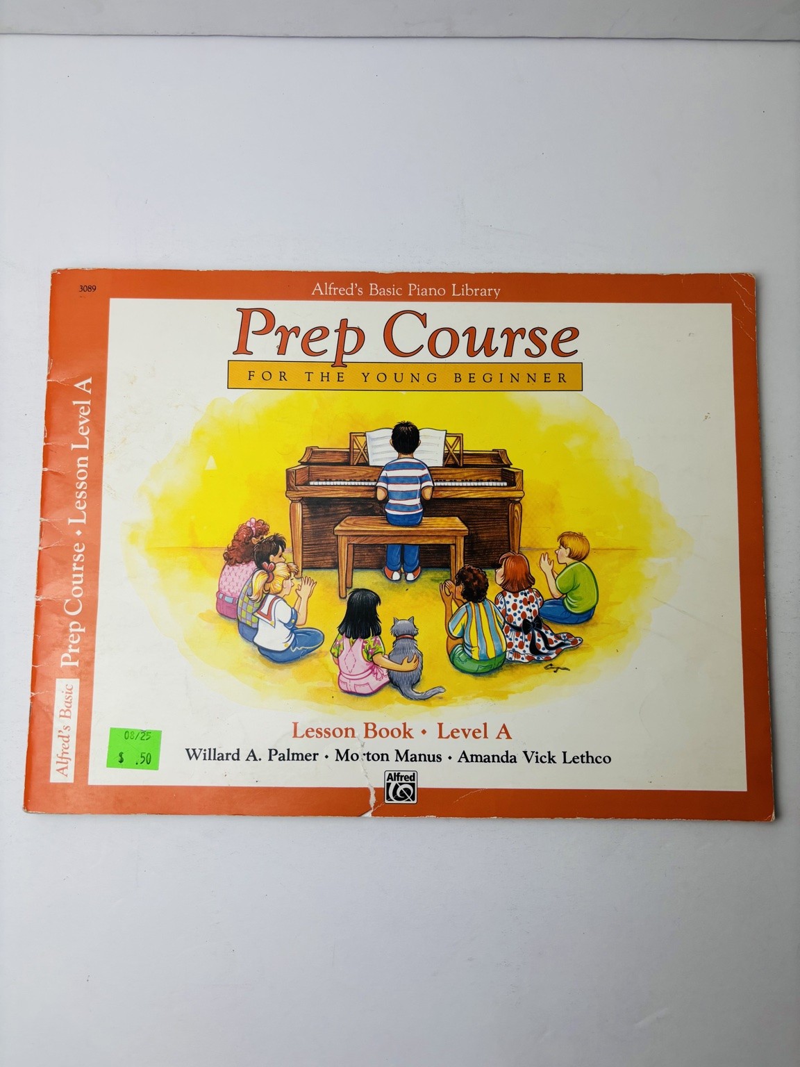 Alfred’s Basic Piano Library Prep Course Level A Palmer Manus Lethco Alfred