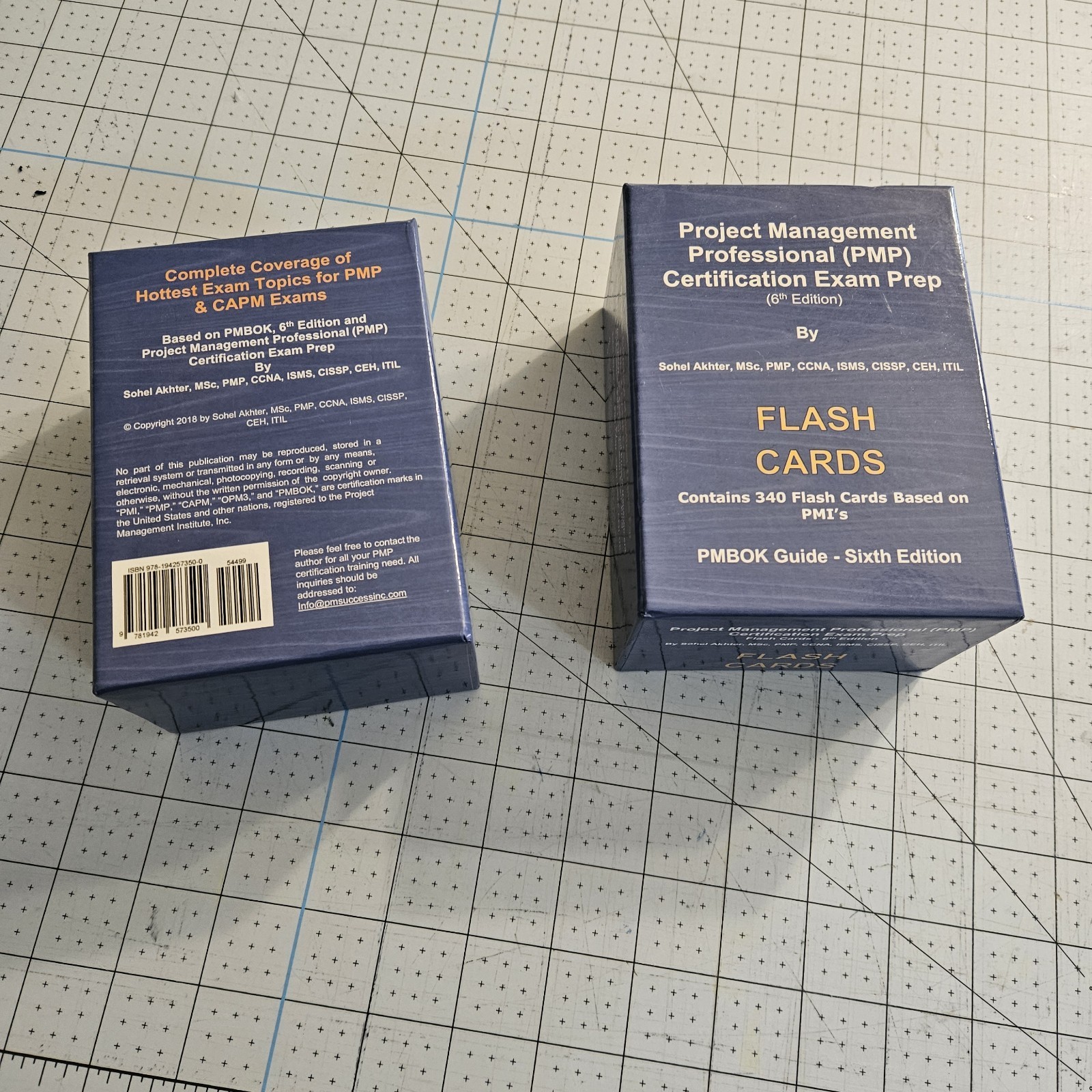 PMP Flash Cards by Sohel Akhter (2015, Cards,Flash Cards)