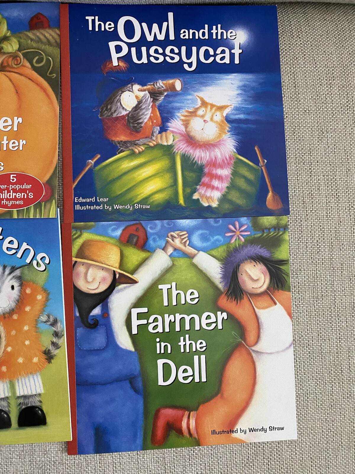 Wendy Straw NURSERY RHYMES Paperback Books LOT OF 12 NEW!