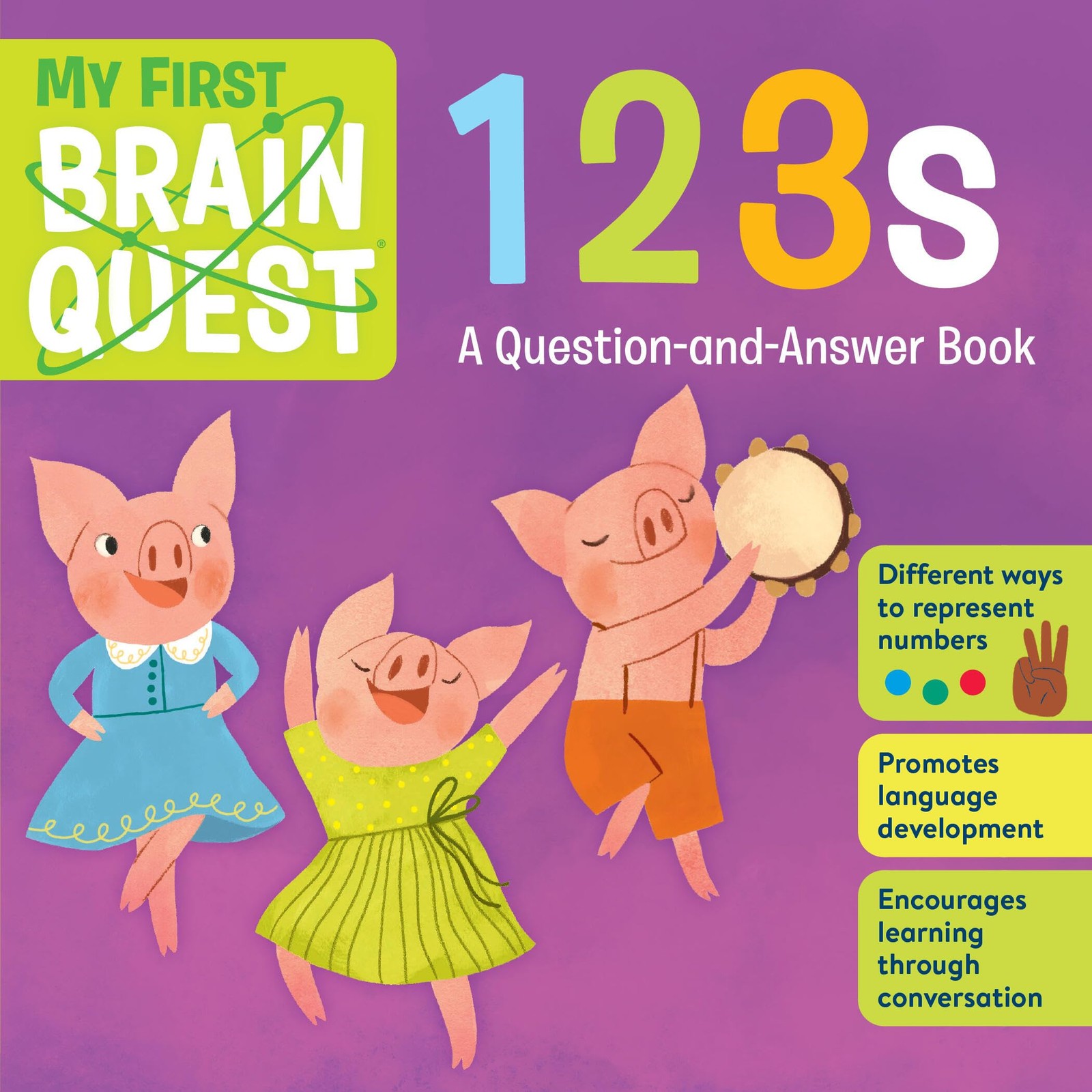 My First Brain Quest 123s: A Question-and-Answer Book (Brain Quest Board Boo…