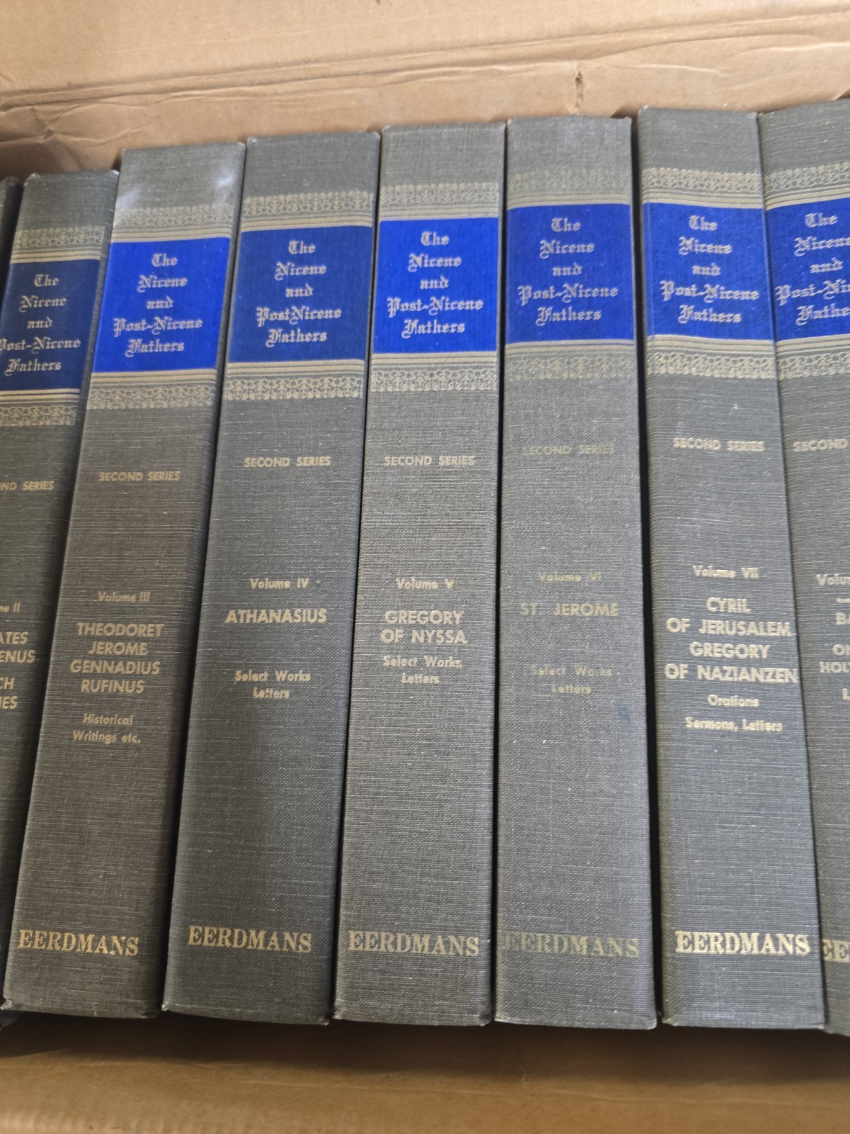 A Select Library Nicene and Post-Nicene Fathers Second Series 14 Volume Set