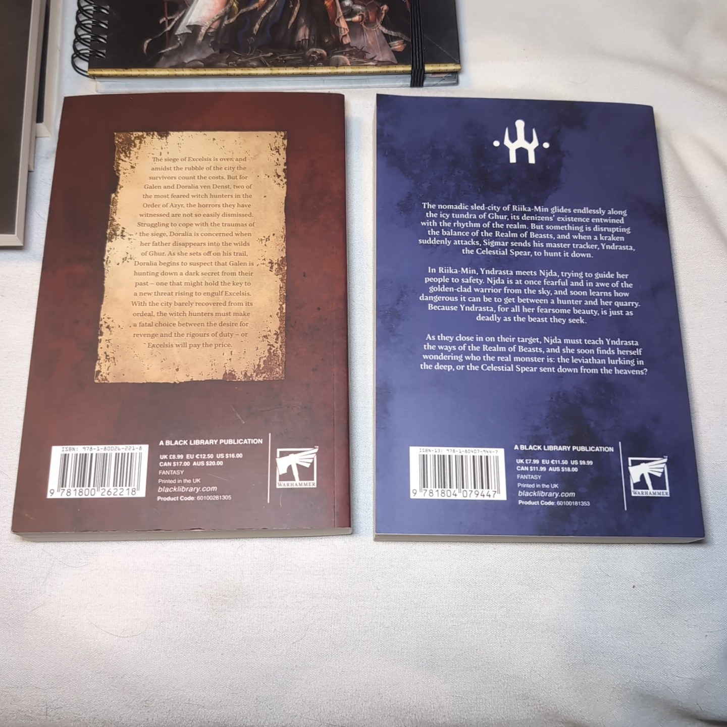 12x Warhammer Books Novels Novella Murder in Marienburg Halloween Ground