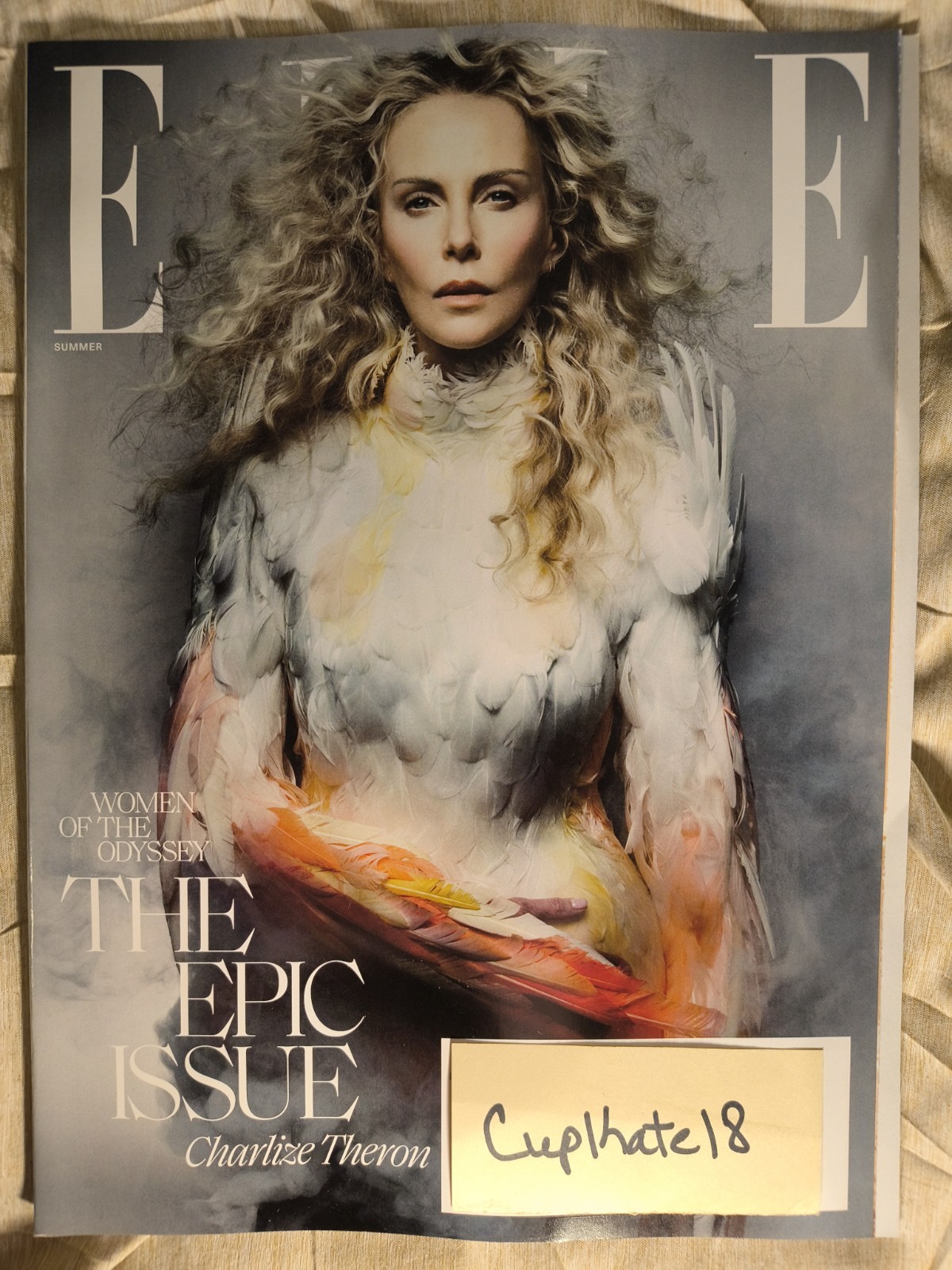 ELLE USA MAGAZINE Summer June 2026 NEW Charlize Theron Cover The Epic Issue