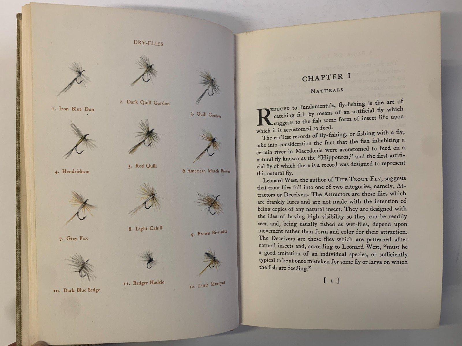 BOOK OF TROUT FLIES Stream Insect & Imitations PRESTON JENNINGS ©1935, 1st Edn.