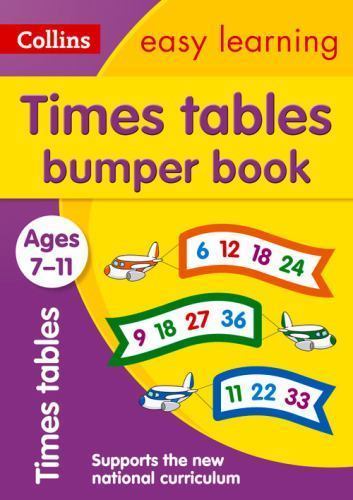 Times Tables Bumper Book: Ages 7-11 (Collins Easy Learning KS2) – Collins UK