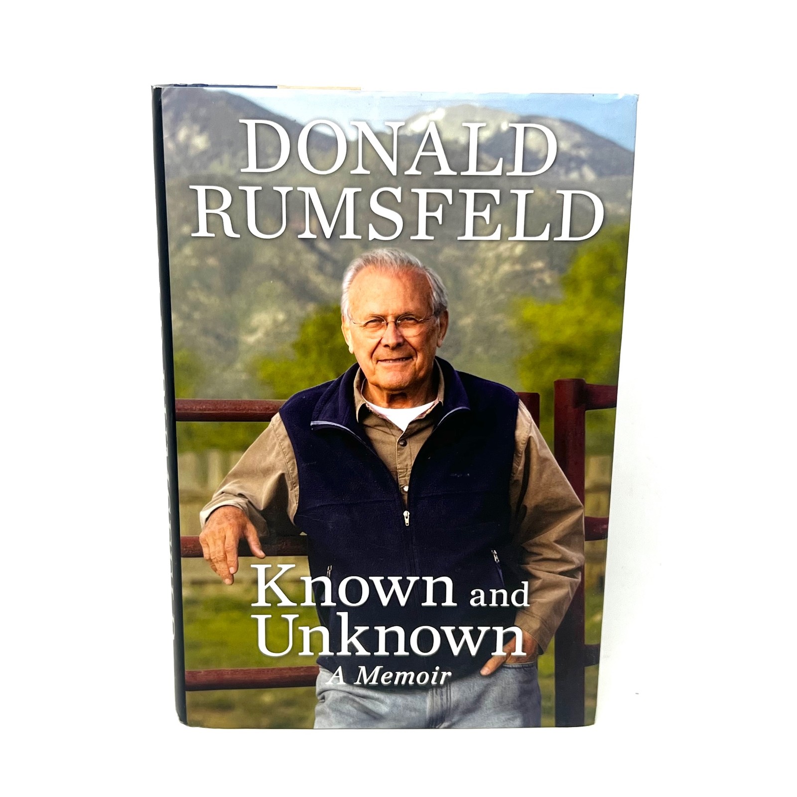Donald Rumsfeld Known and Unknown A Memoir Hardcover Book