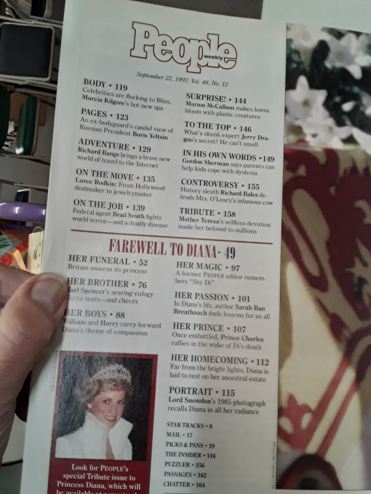 Princess Diana magazine bundle 1997 4 titles death tributes memorials G+ 240229