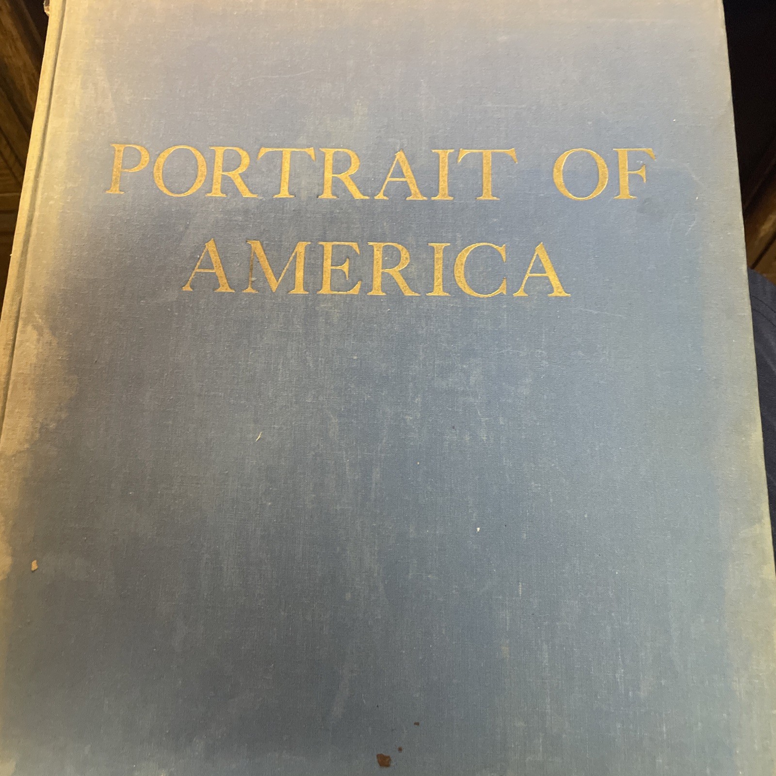 PORTRAIT OF AMERICA Rare Vintage Book Hyperion Press First Edition 1945