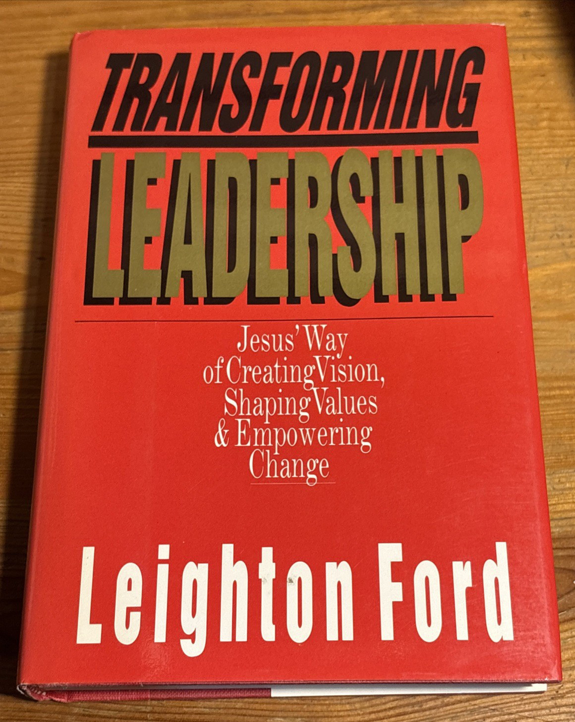 Lot of 5 Books on Leadership for Christians~Empowered, Relational, Transforming
