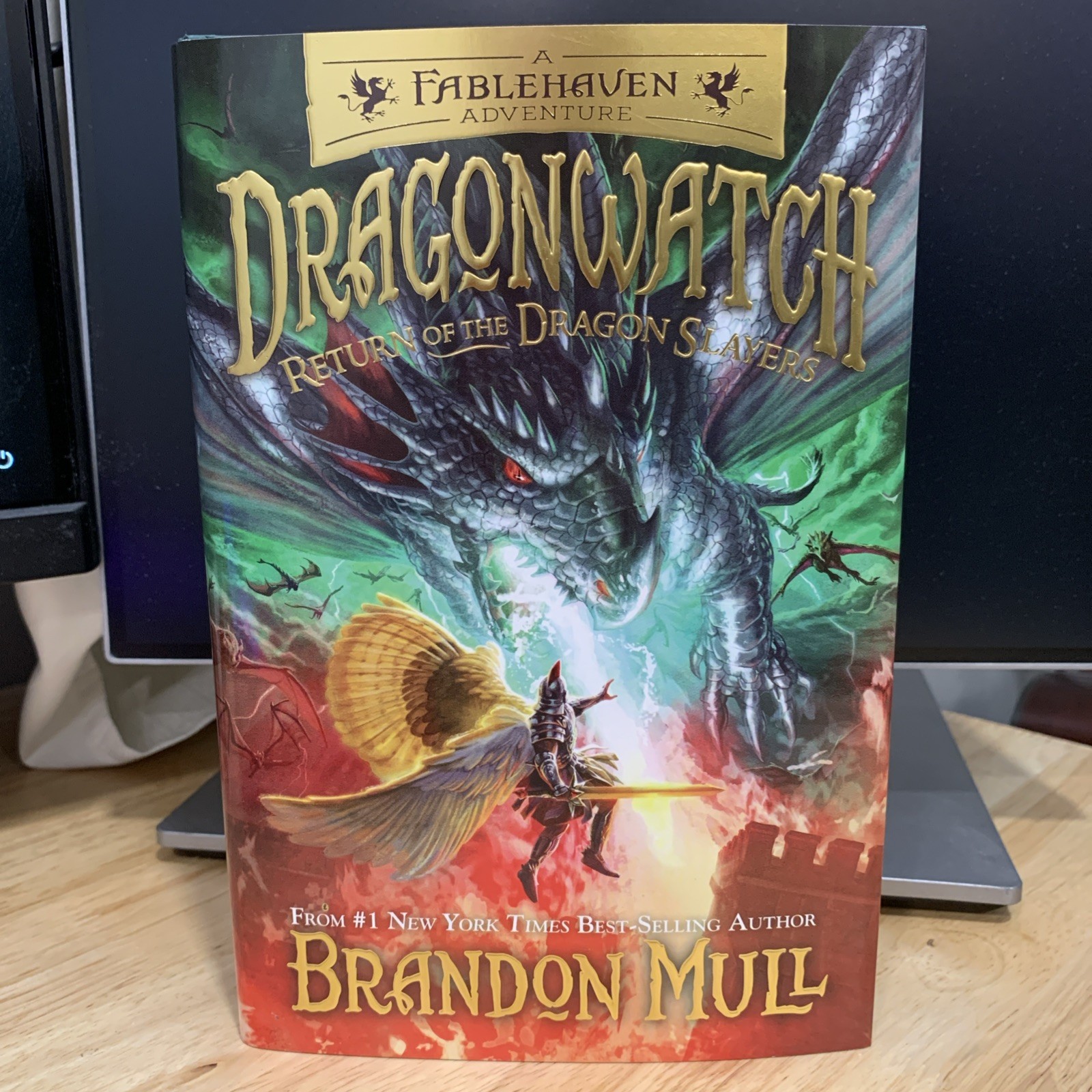 Return of the Dragon Slayers *BRAND NEW* (Dragonwatch) *HARDCOVER* Brandon Mull