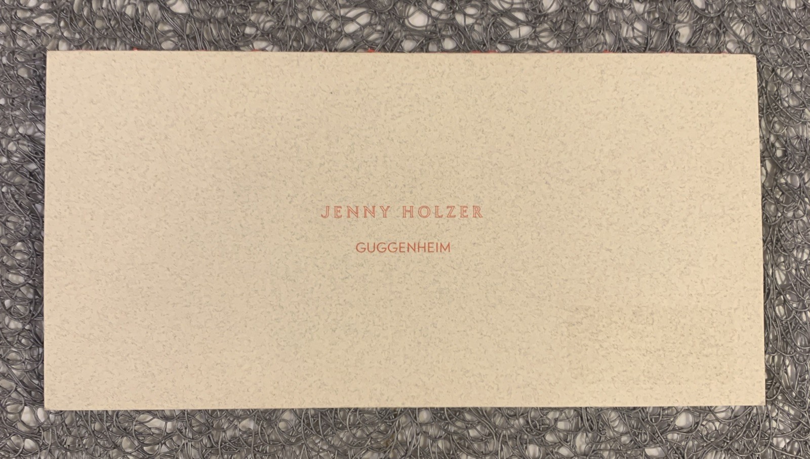 Jenny Holzer: Trace by Jenny Holzer (2024, Trade Paperback) : NEW